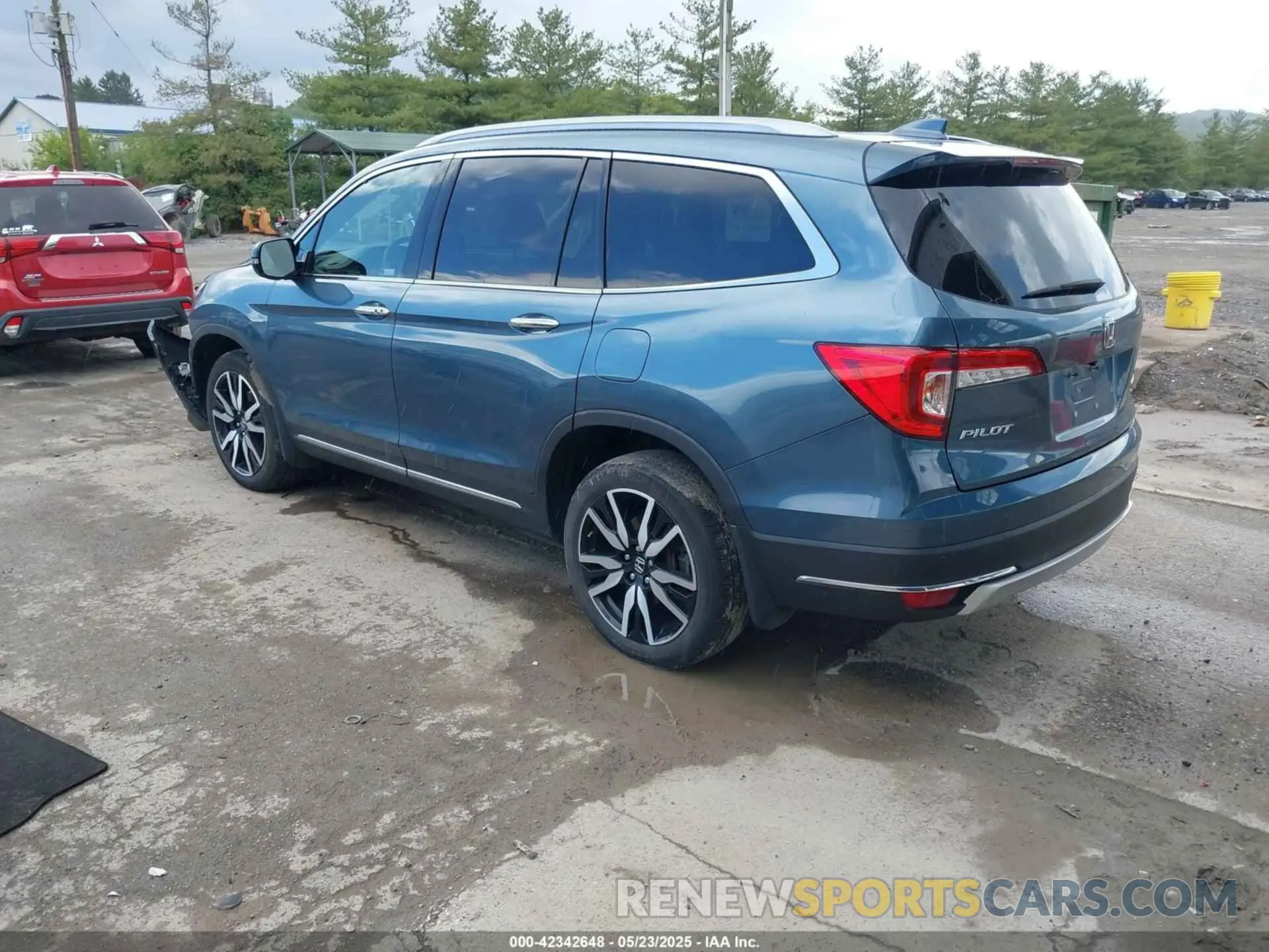 3 fotografías del automóvil dañado 5FNYF6H68NB011186 HONDA PILOT 2022