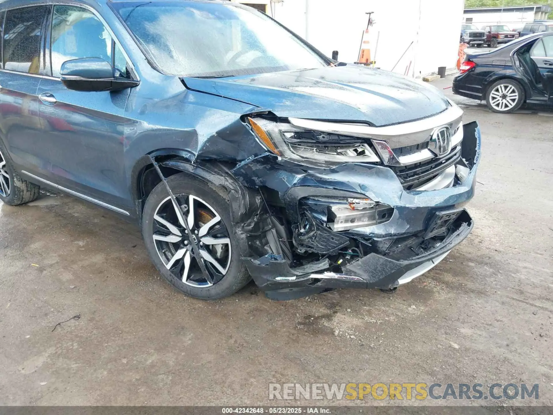 6 fotografías del automóvil dañado 5FNYF6H68NB011186 HONDA PILOT 2022