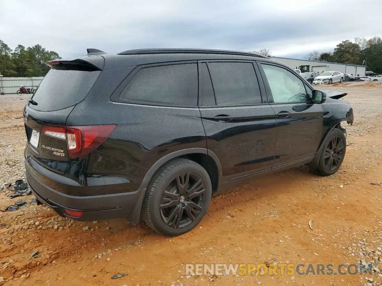 3 fotografías del automóvil dañado 5FNYF6H77NB025959 HONDA PILOT 2022