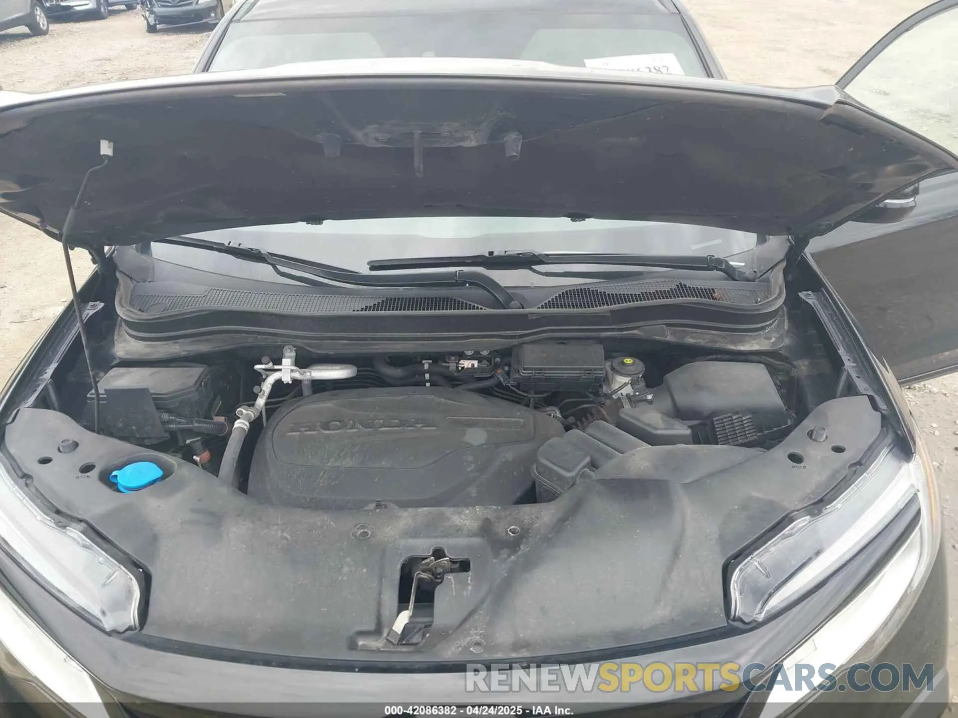 10 fotografías del automóvil dañado 5FNYF6H79NB004191 HONDA PILOT 2022