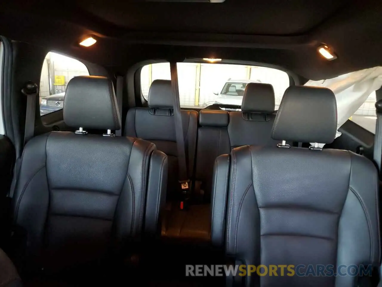 10 fotografías del automóvil dañado 5FNYF6H79NB058316 HONDA PILOT 2022
