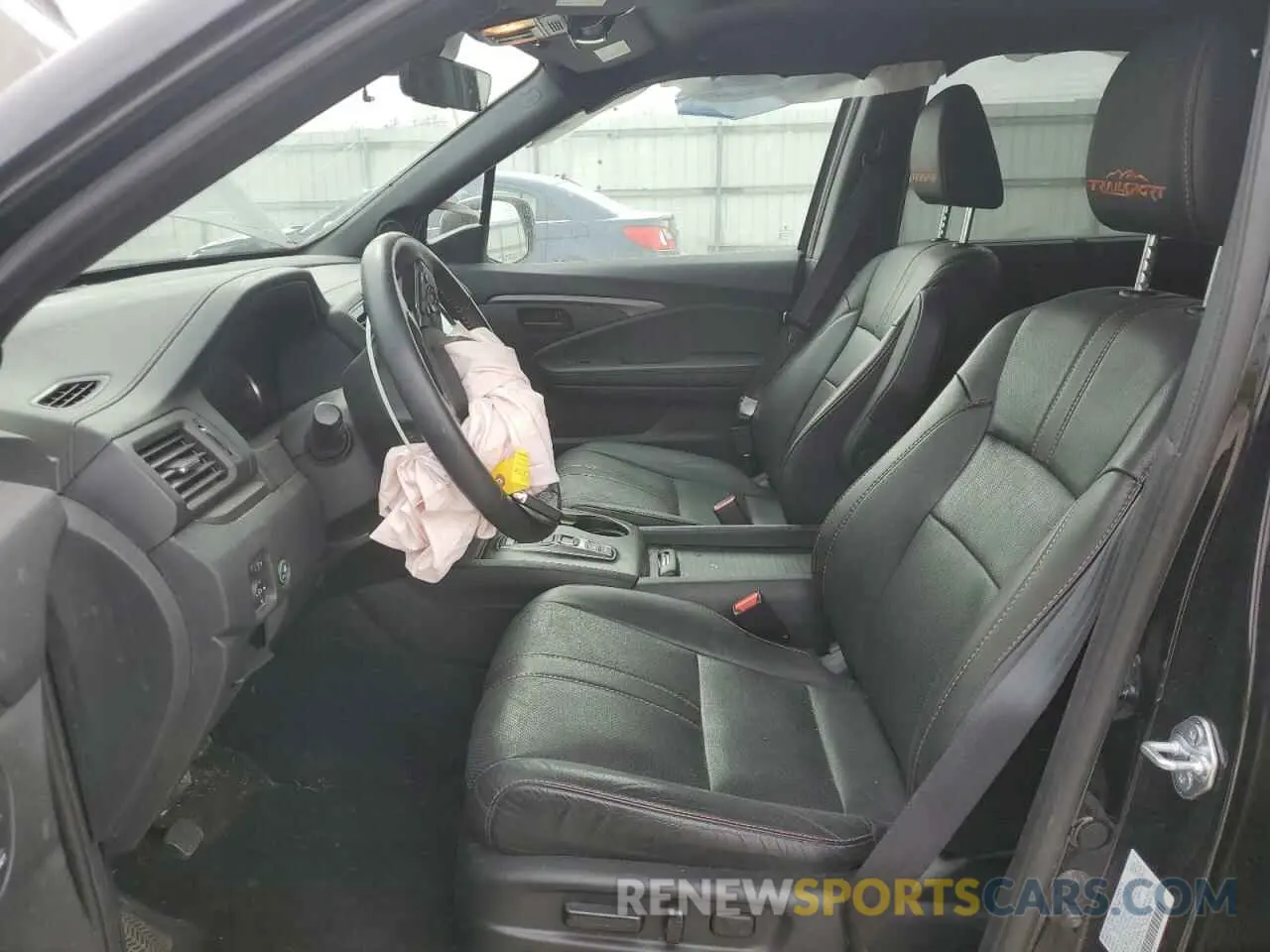 7 fotografías del automóvil dañado 5FNYF6H80NB076714 HONDA PILOT 2022