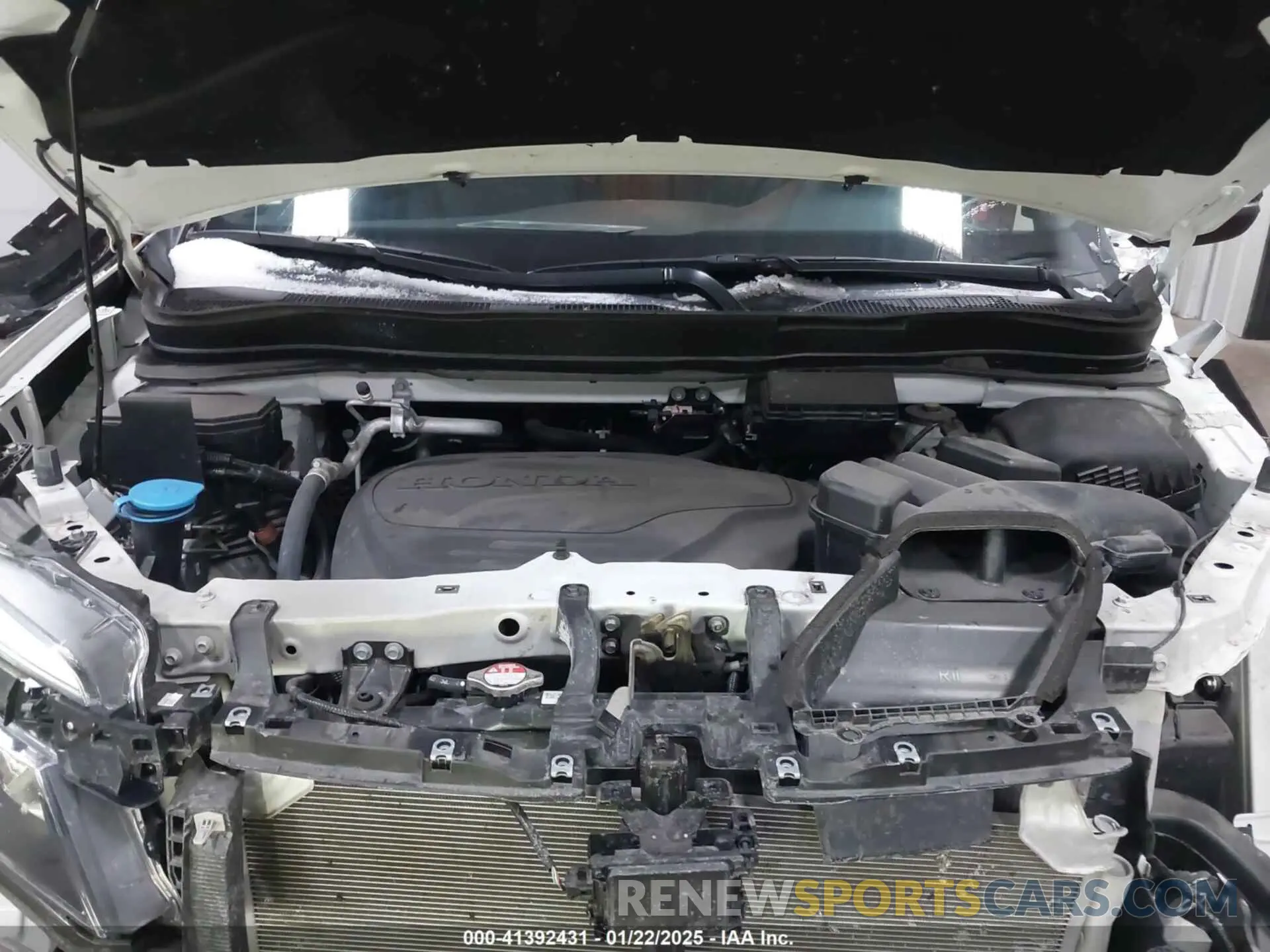 10 fotografías del automóvil dañado 5FNYF6H80NB081346 HONDA PILOT 2022