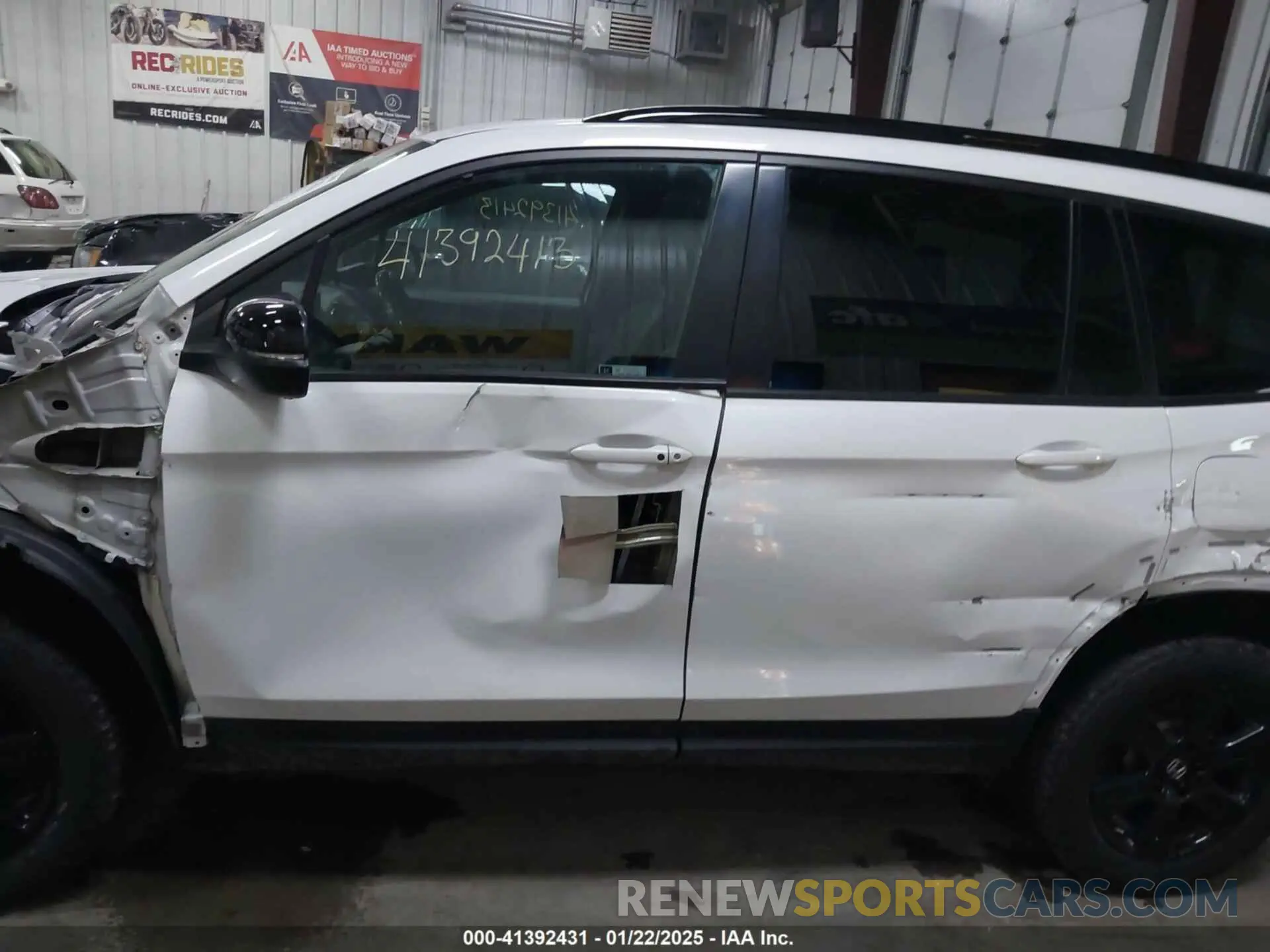14 fotografías del automóvil dañado 5FNYF6H80NB081346 HONDA PILOT 2022