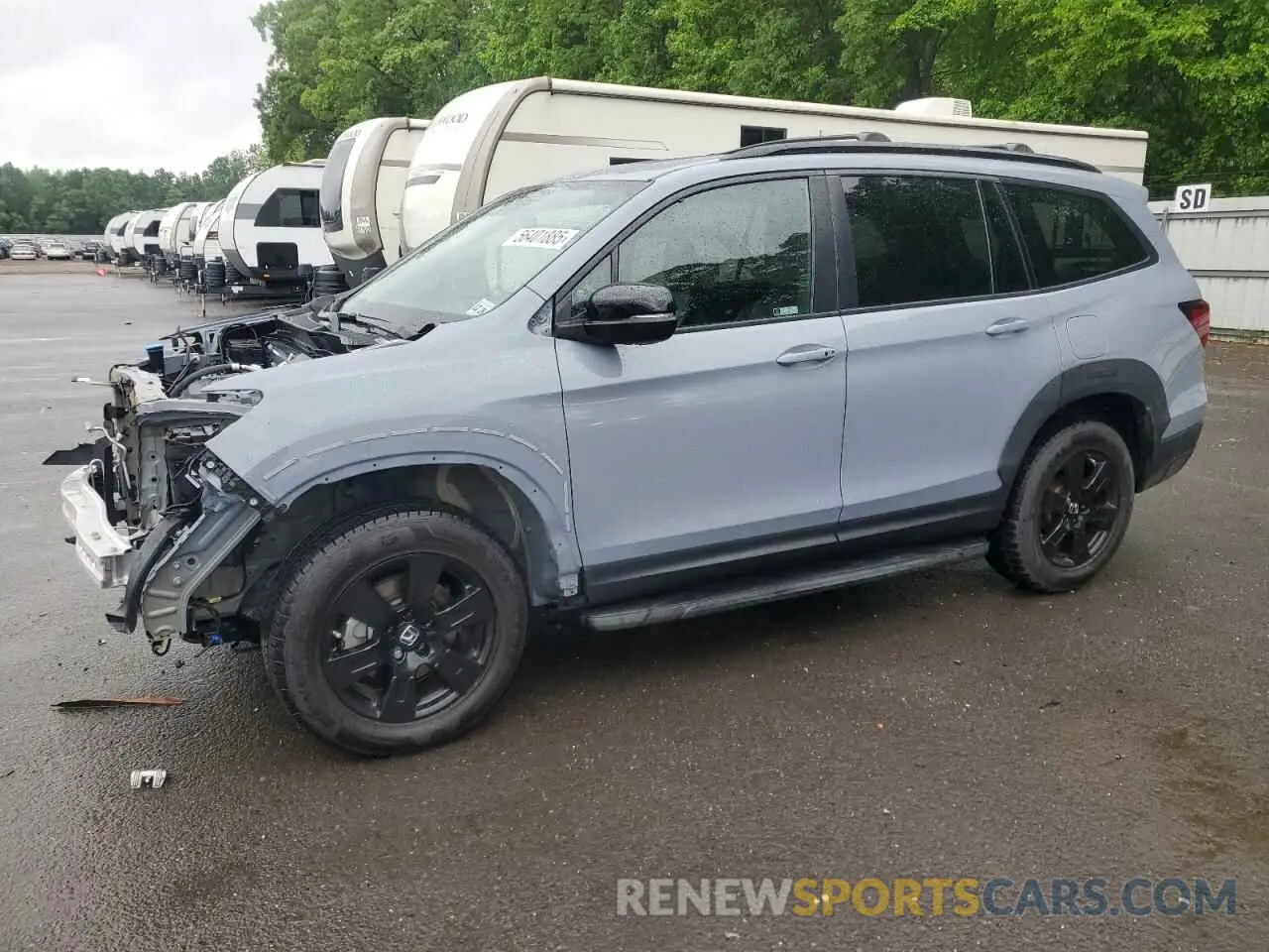 1 fotografías del automóvil dañado 5FNYF6H81NB020409 HONDA PILOT 2022