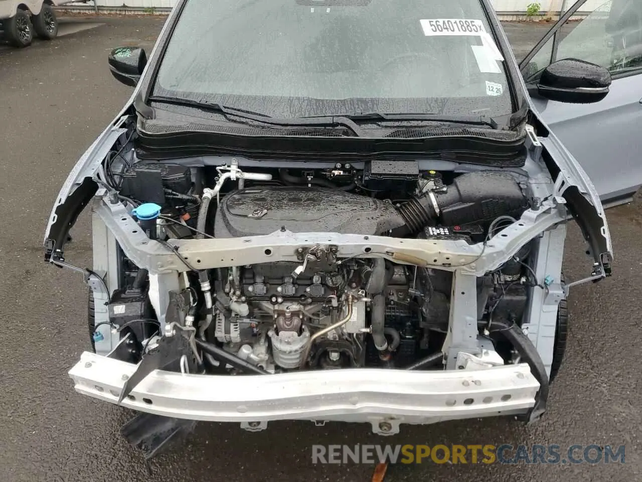12 fotografías del automóvil dañado 5FNYF6H81NB020409 HONDA PILOT 2022