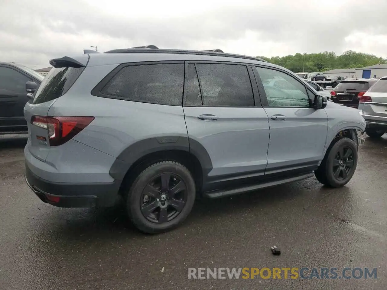 3 fotografías del automóvil dañado 5FNYF6H81NB020409 HONDA PILOT 2022