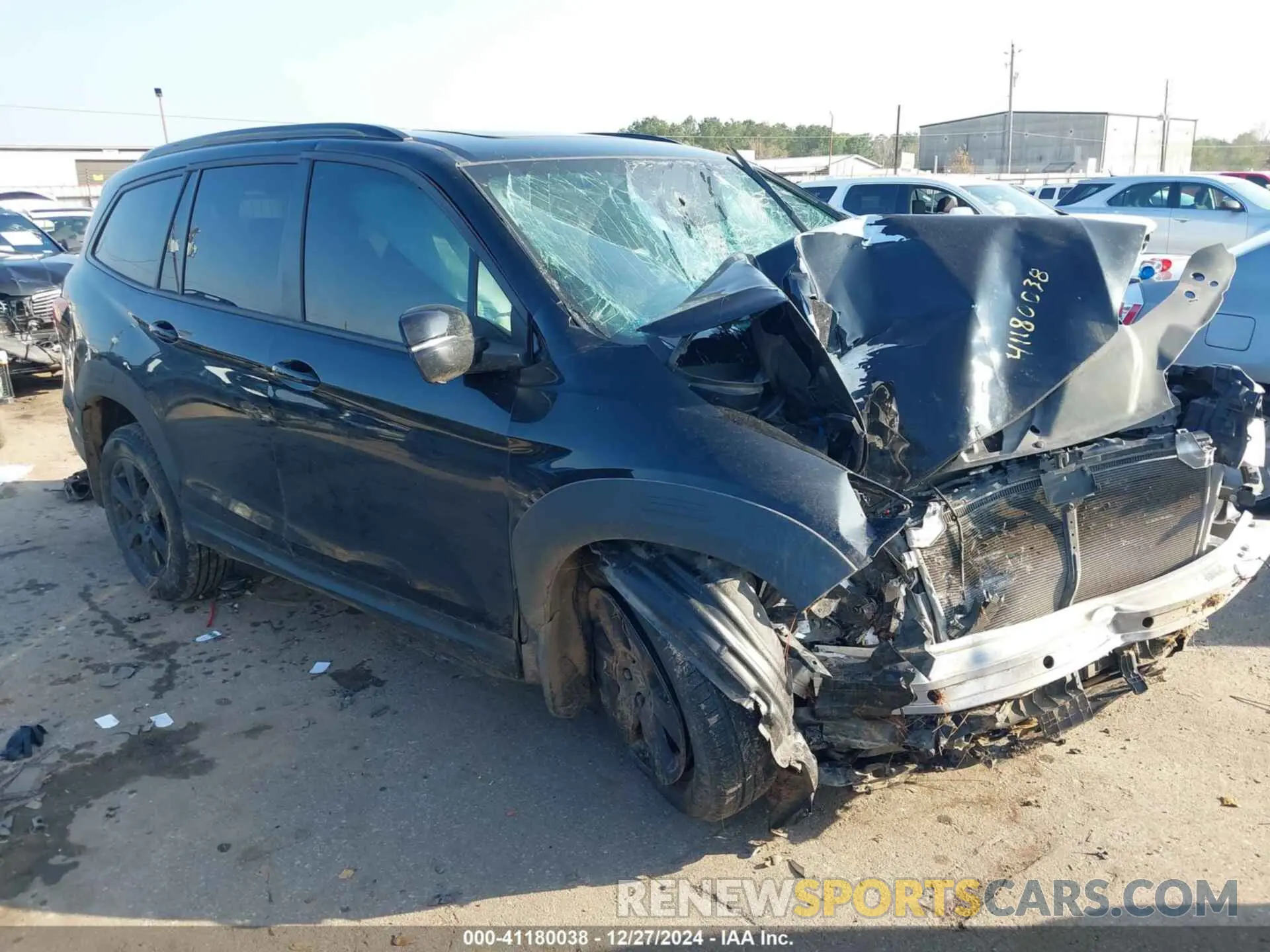 1 fotografías del automóvil dañado 5FNYF6H81NB060635 HONDA PILOT 2022