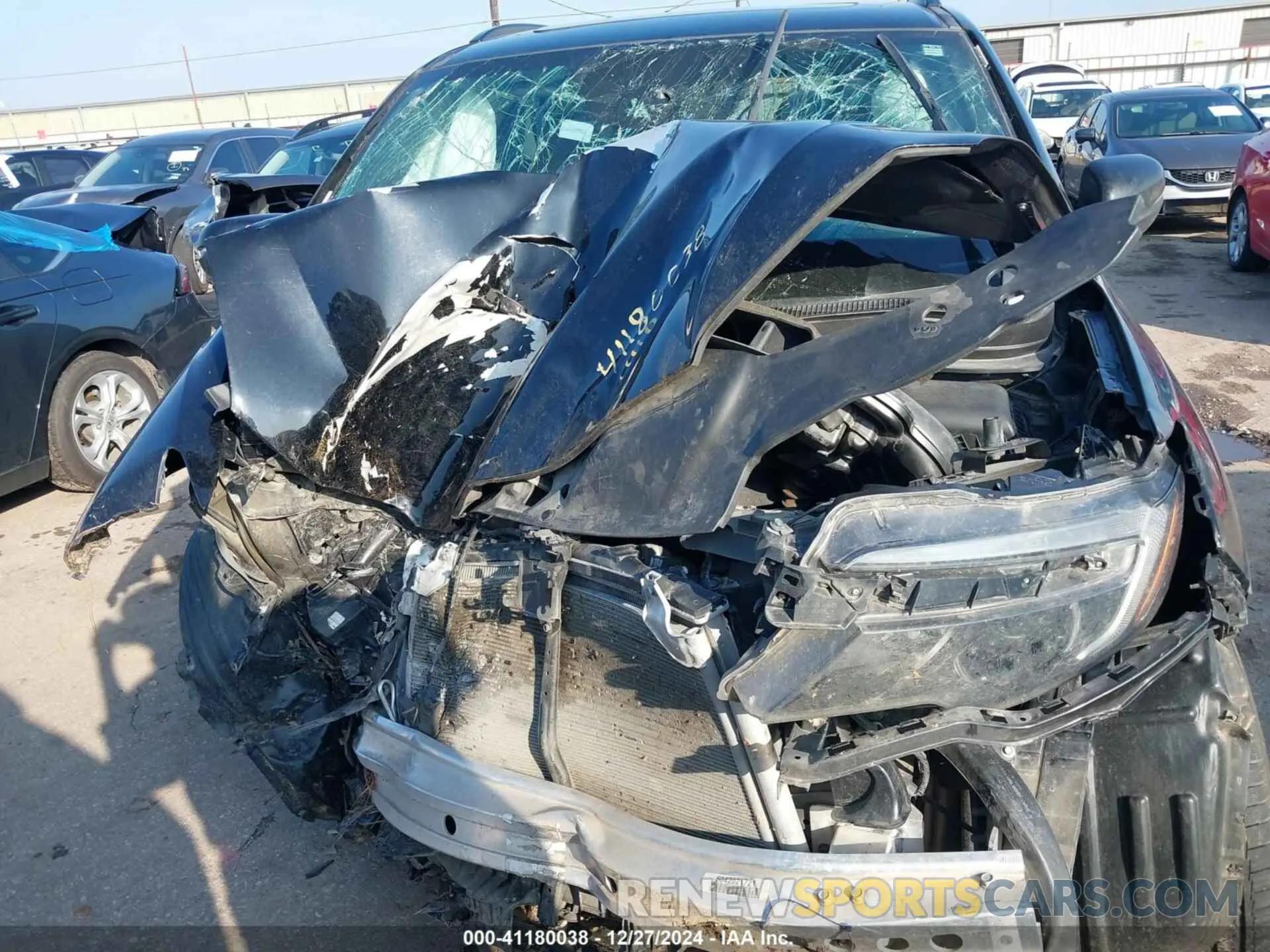 11 fotografías del automóvil dañado 5FNYF6H81NB060635 HONDA PILOT 2022