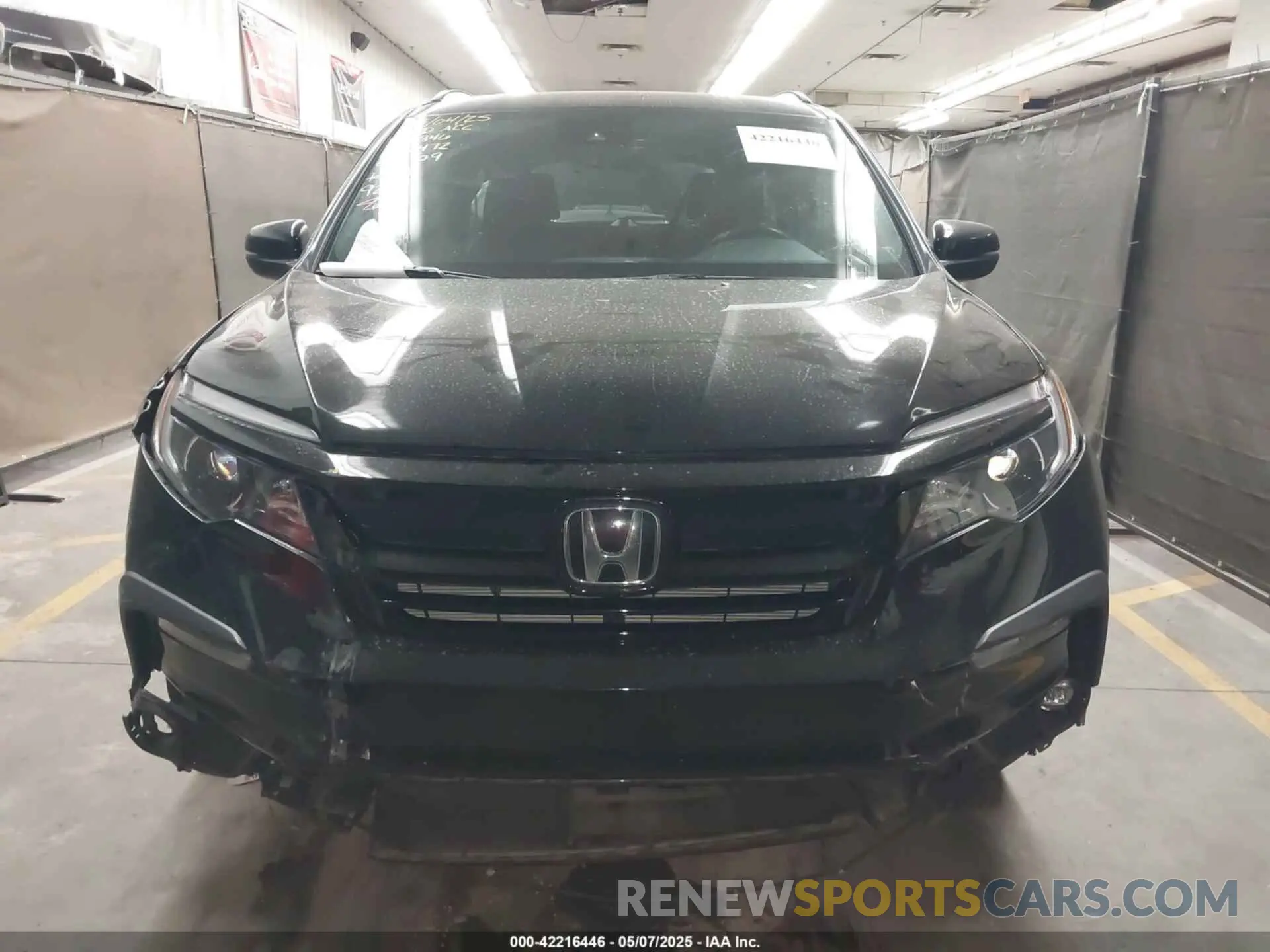 12 fotografías del automóvil dañado 5FNYF6H81NB062109 HONDA PILOT 2022