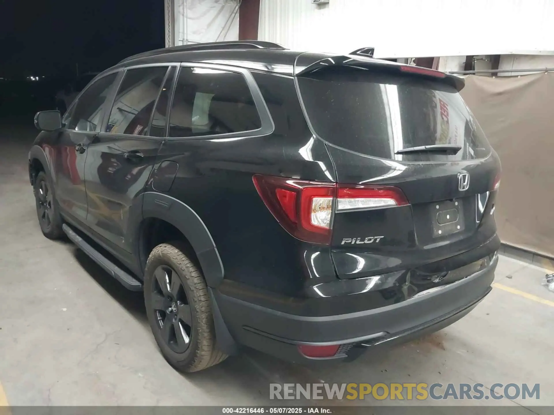 3 fotografías del automóvil dañado 5FNYF6H81NB062109 HONDA PILOT 2022