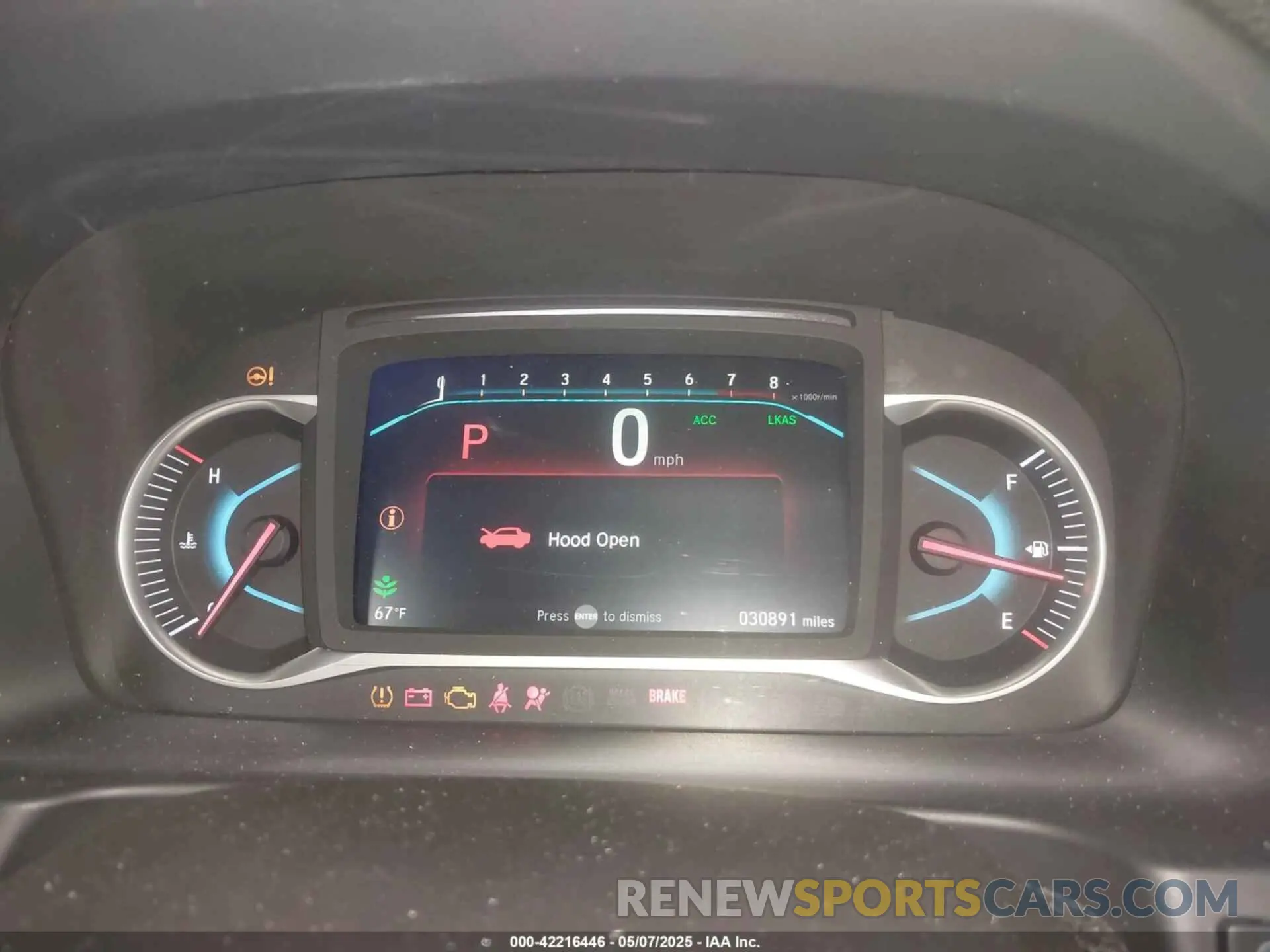 7 fotografías del automóvil dañado 5FNYF6H81NB062109 HONDA PILOT 2022