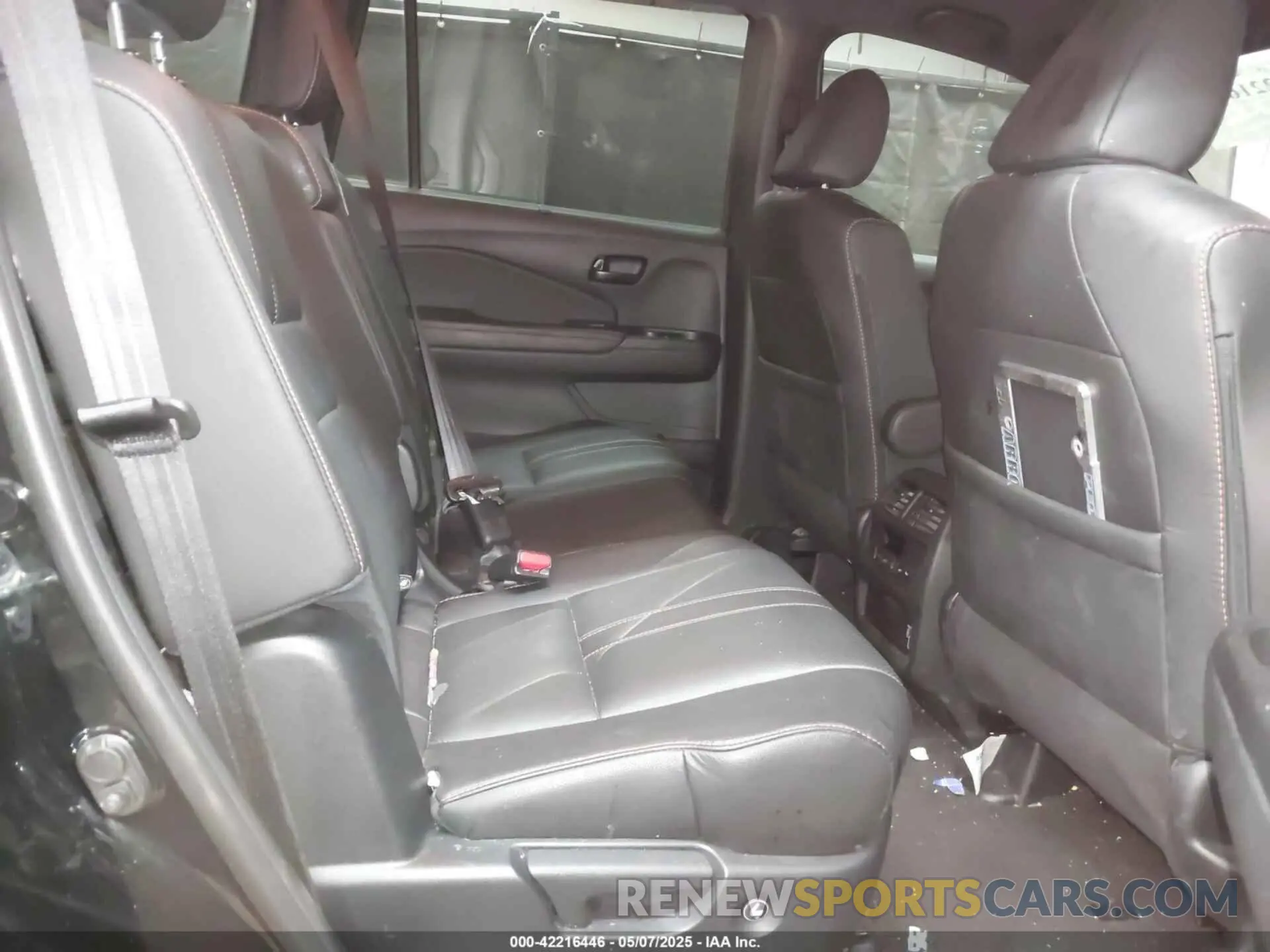 8 fotografías del automóvil dañado 5FNYF6H81NB062109 HONDA PILOT 2022
