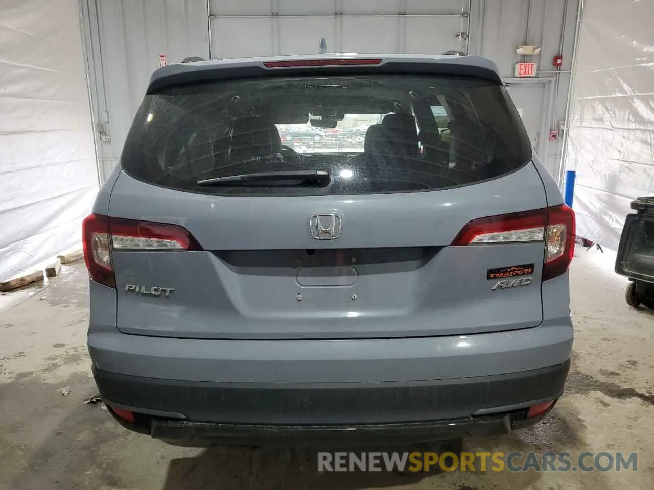 6 fotografías del automóvil dañado 5FNYF6H81NB071022 HONDA PILOT 2022