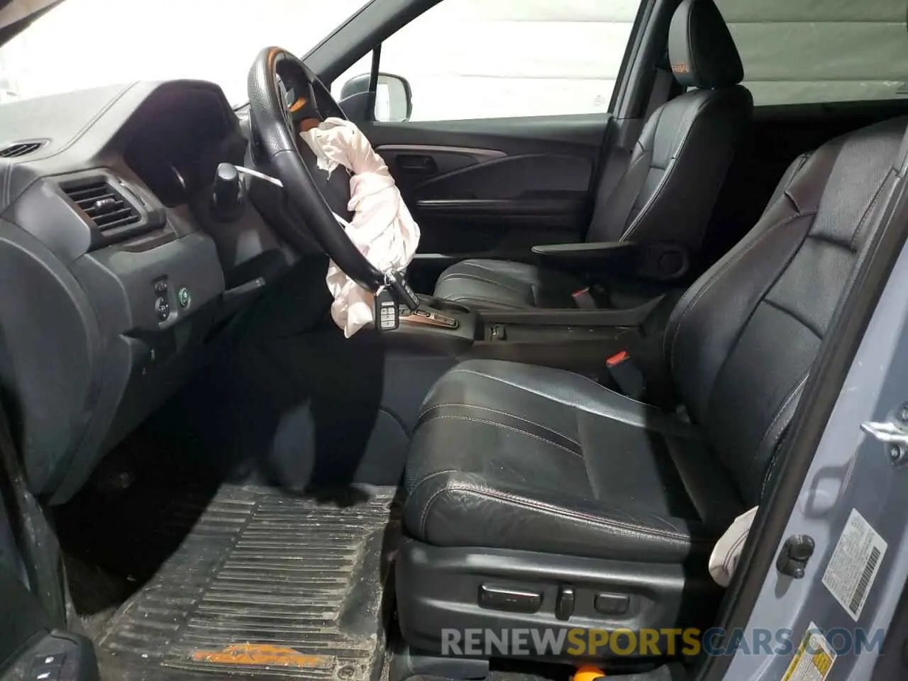 7 fotografías del automóvil dañado 5FNYF6H81NB071022 HONDA PILOT 2022