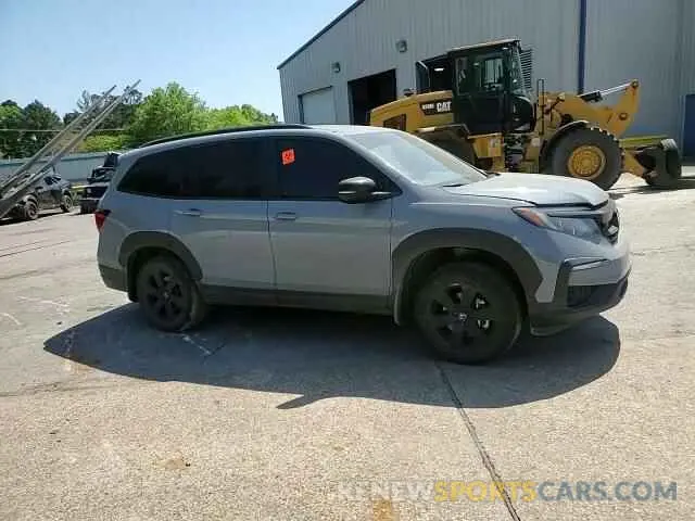 12 fotografías del automóvil dañado 5FNYF6H86NB089984 HONDA PILOT 2022