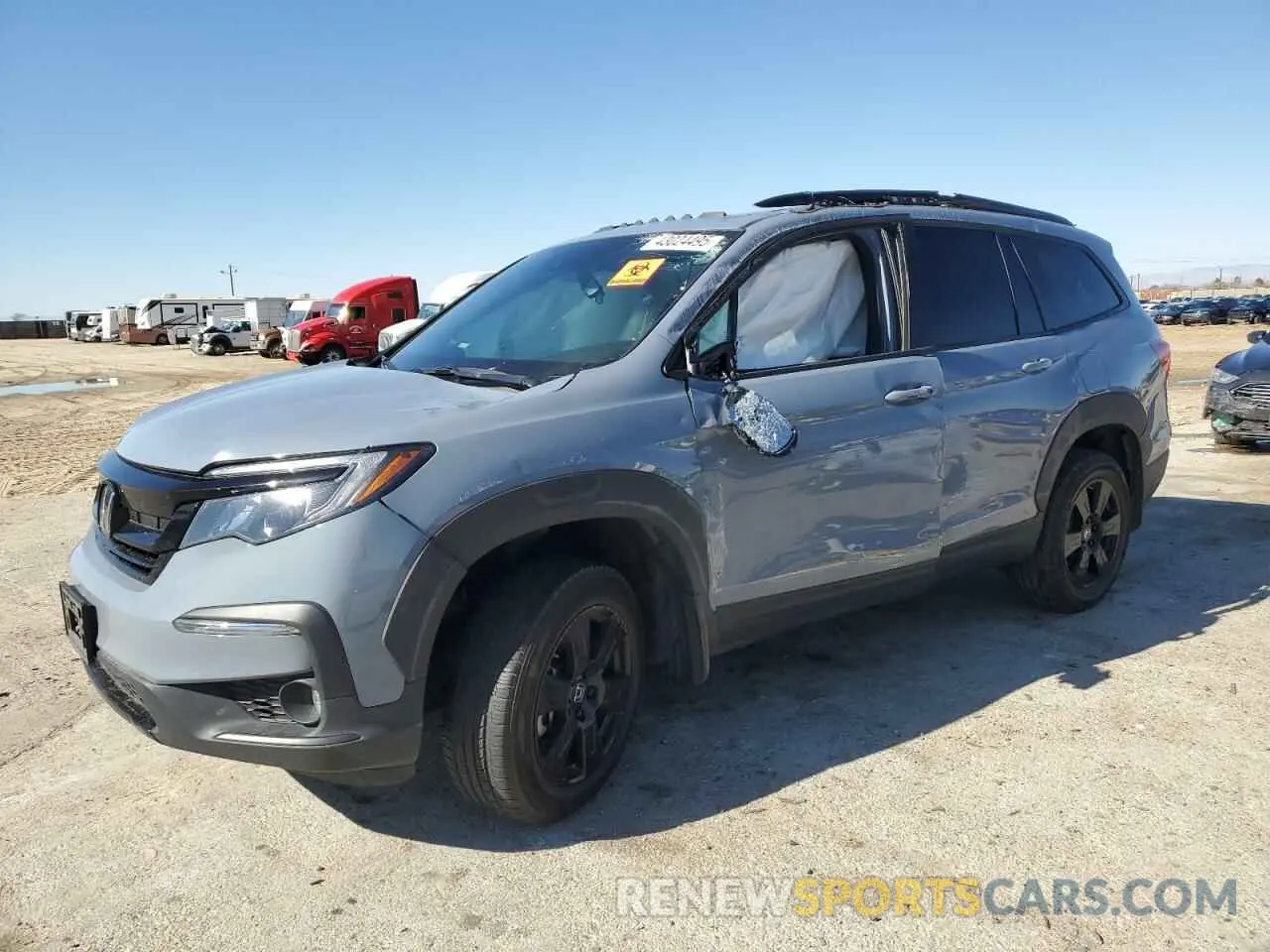 1 fotografías del automóvil dañado 5FNYF6H87NB084261 HONDA PILOT 2022