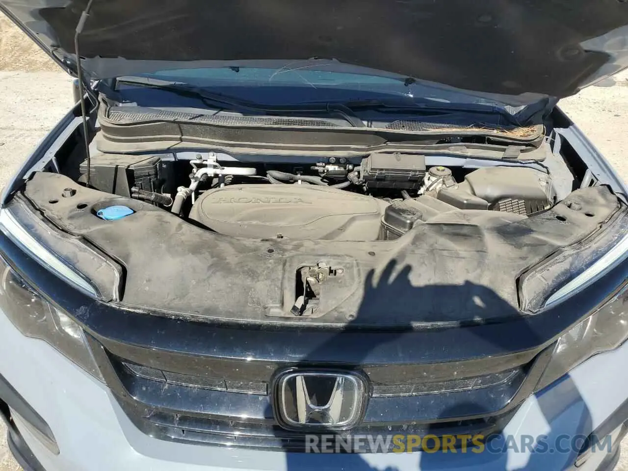 12 fotografías del automóvil dañado 5FNYF6H87NB084261 HONDA PILOT 2022