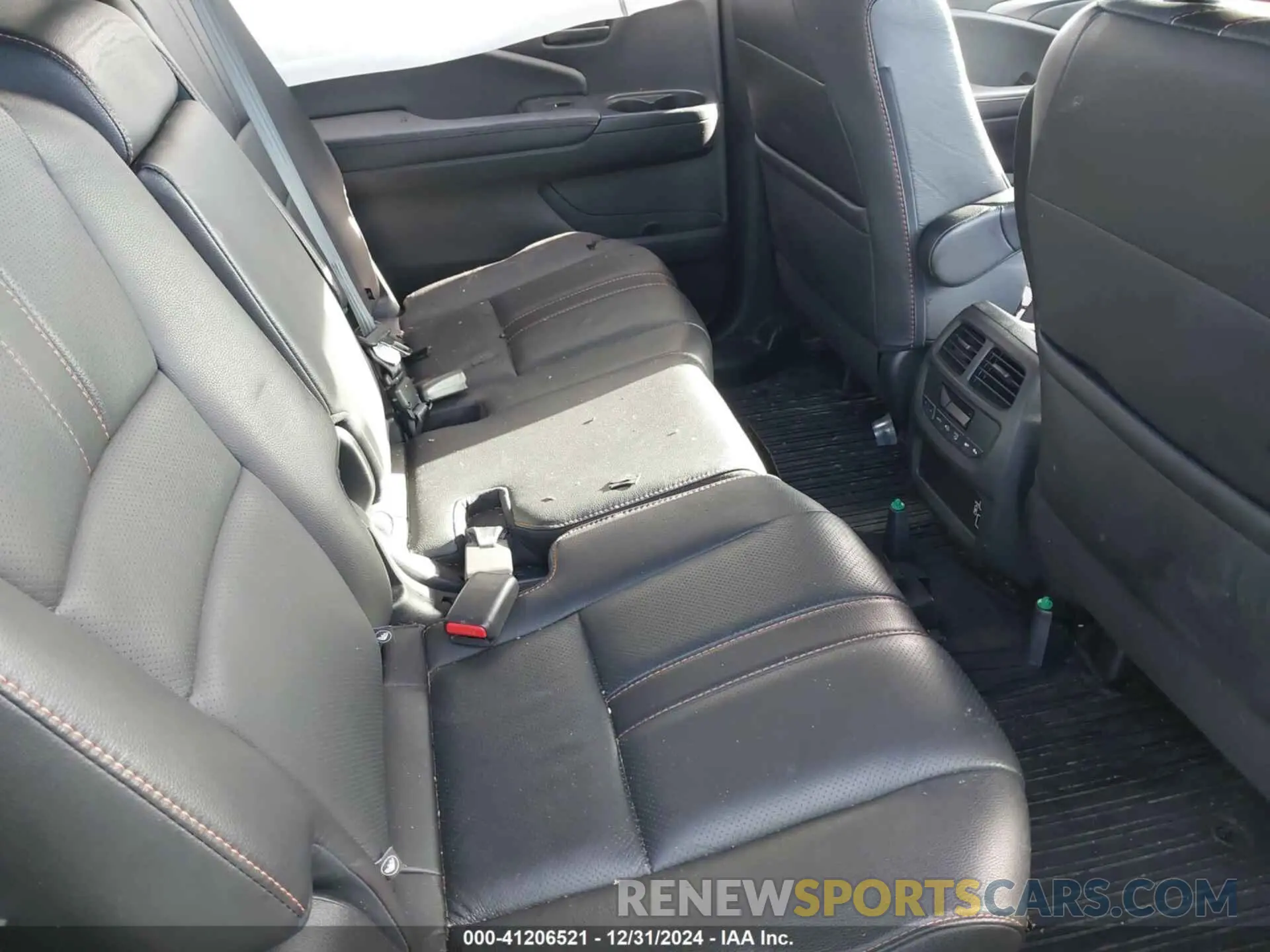 8 fotografías del automóvil dañado 5FNYF6H87NB096846 HONDA PILOT 2022