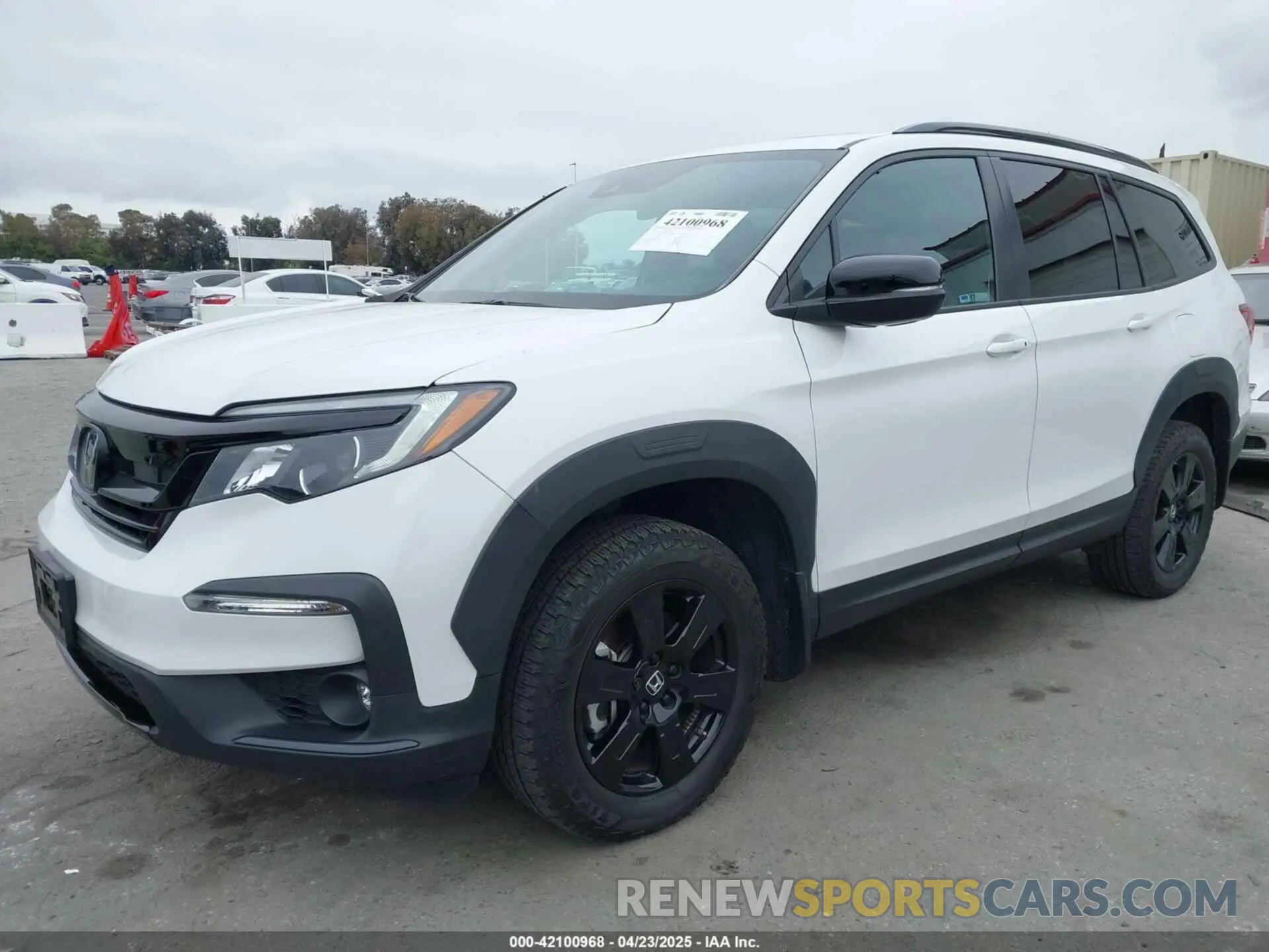 2 fotografías del automóvil dañado 5FNYF6H8XNB082116 HONDA PILOT 2022
