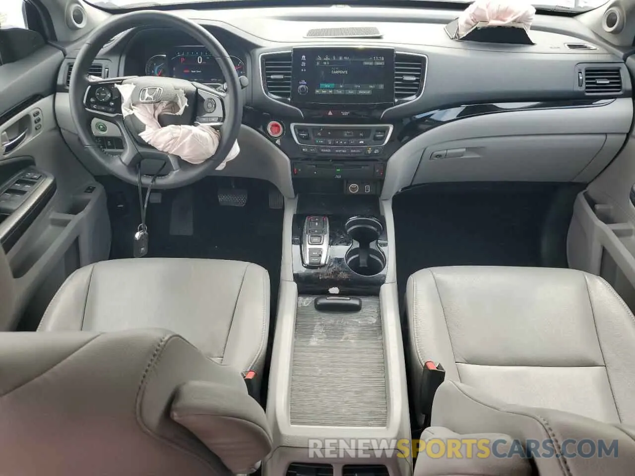 8 fotografías del automóvil dañado 5FNYF6H91NB016644 HONDA PILOT 2022