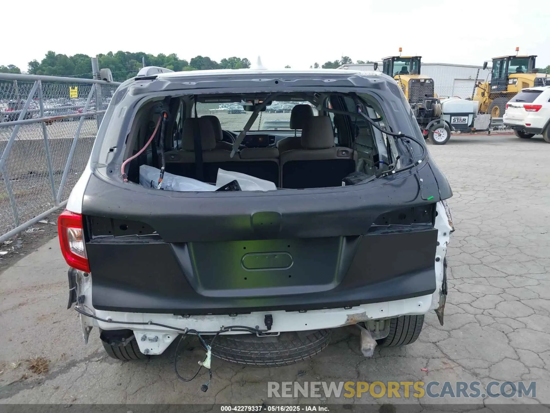 6 fotografías del automóvil dañado 5FNYF6H9XNB016478 HONDA PILOT 2022
