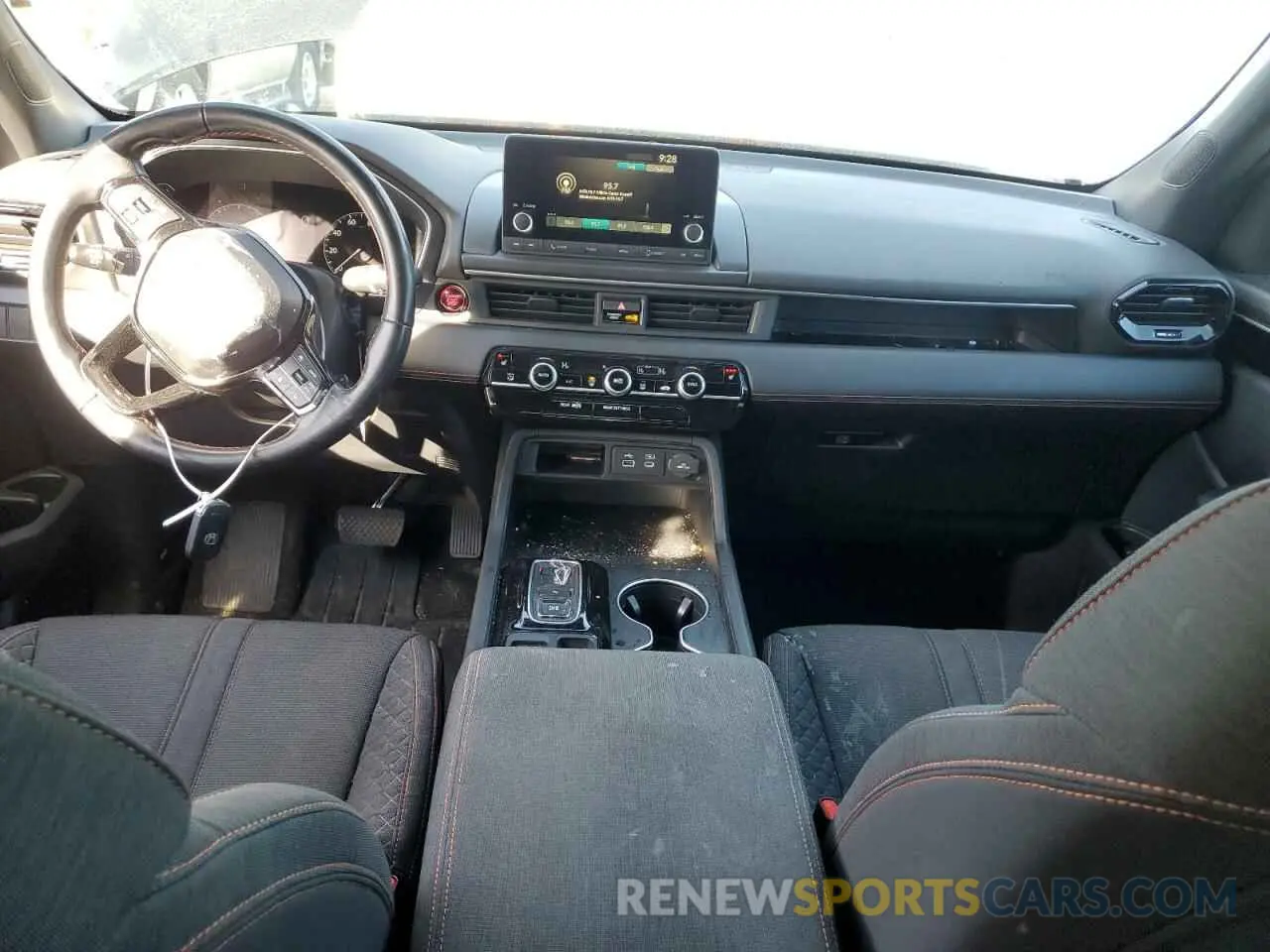 8 fotografías del automóvil dañado 5FNYG1H33PB003487 HONDA PILOT 2023