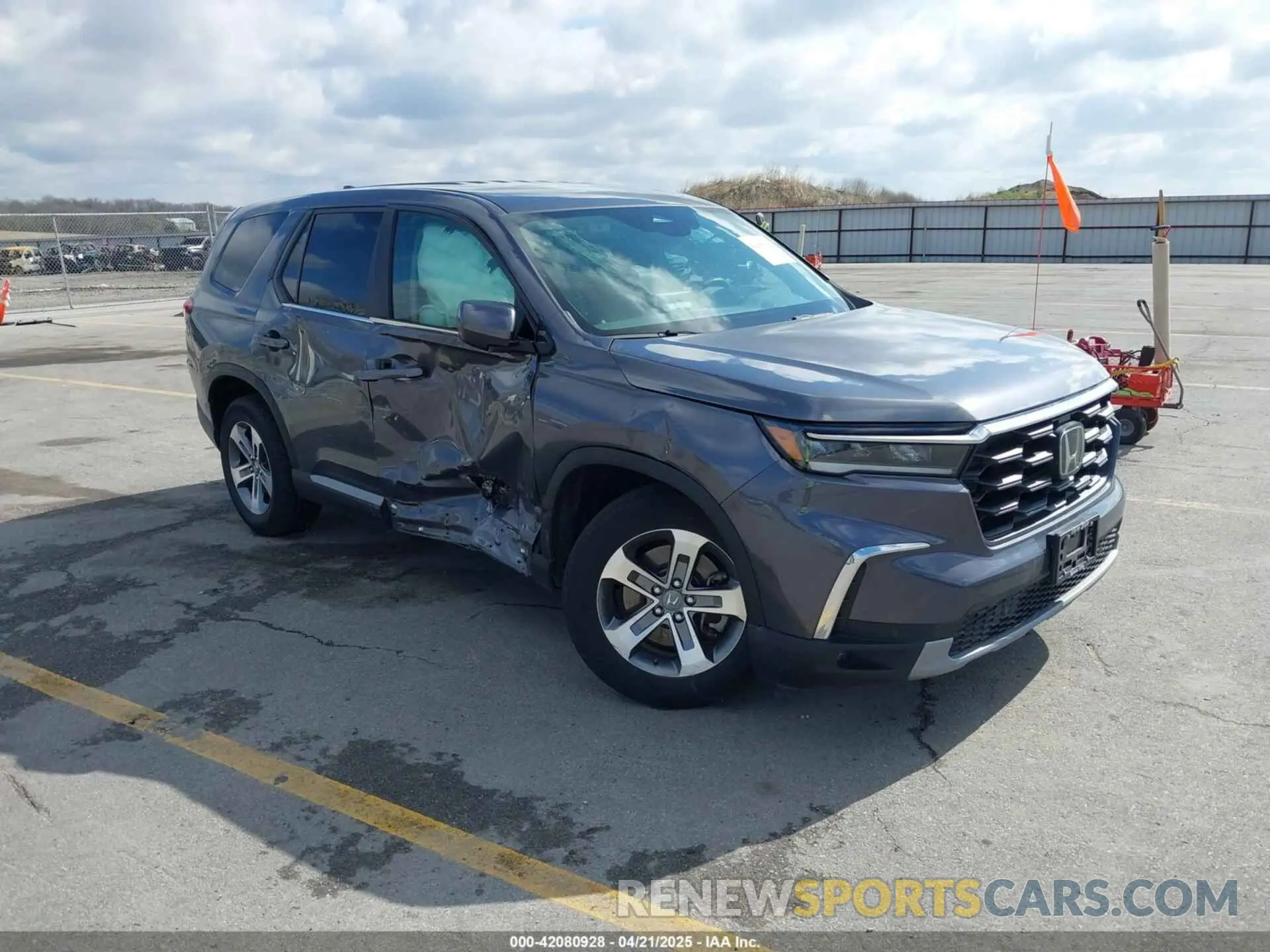 1 fotografías del automóvil dañado 5FNYG1H42PB054424 HONDA PILOT 2023