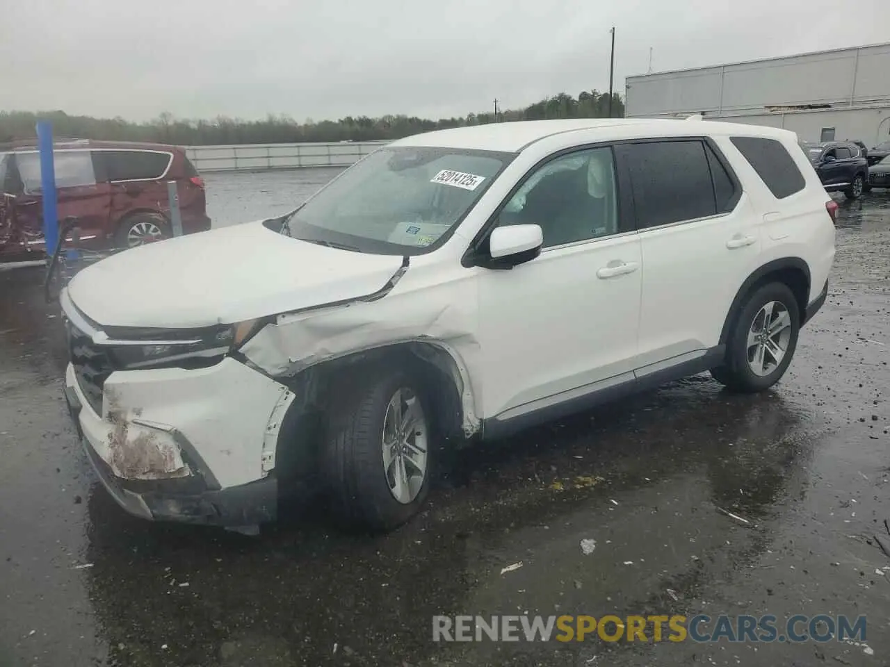 1 fotografías del automóvil dañado 5FNYG1H45PB002768 HONDA PILOT 2023