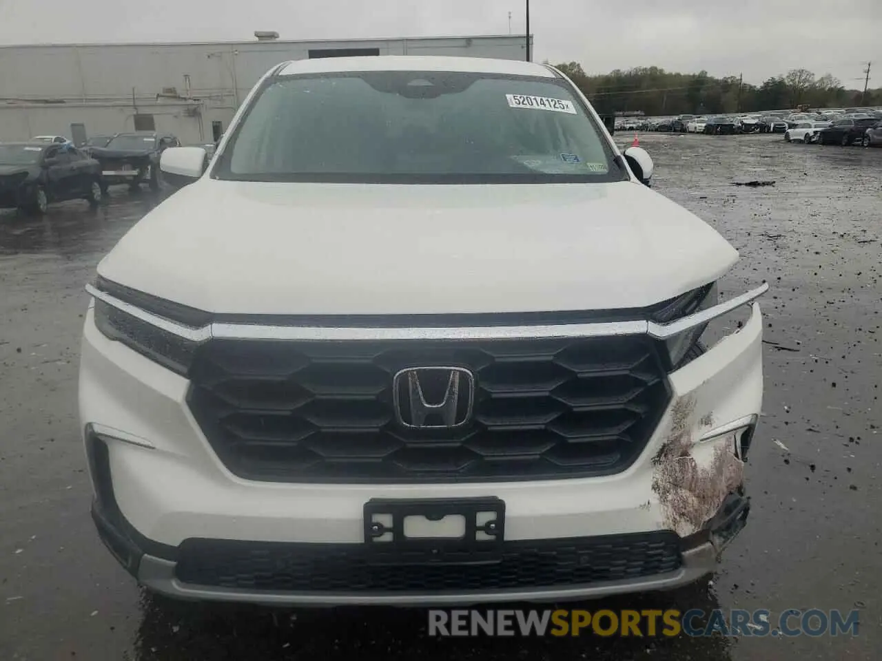 5 fotografías del automóvil dañado 5FNYG1H45PB002768 HONDA PILOT 2023