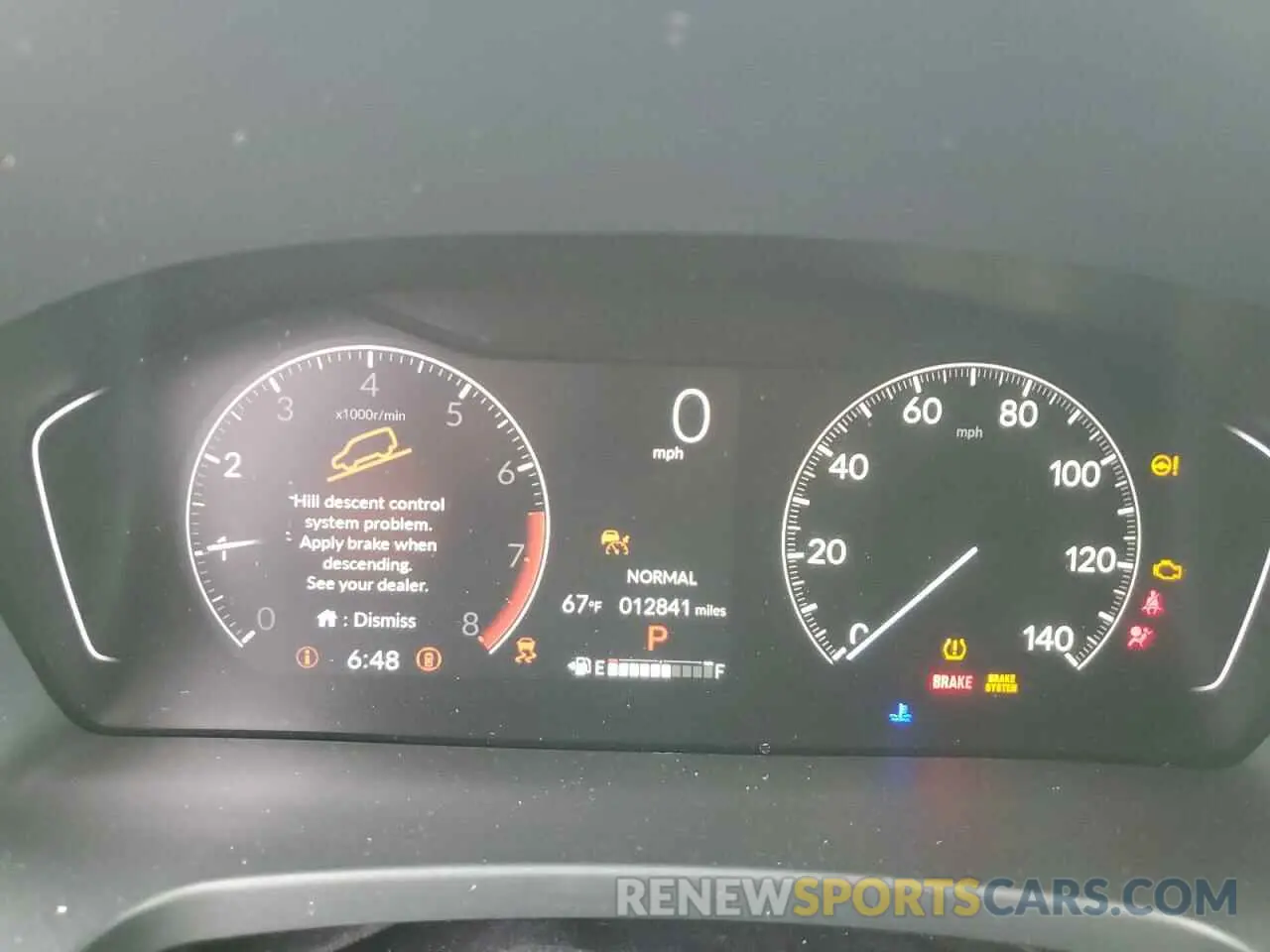 9 fotografías del automóvil dañado 5FNYG1H45PB002768 HONDA PILOT 2023