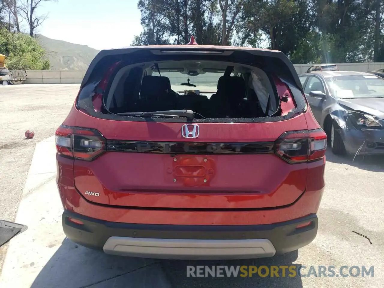 6 fotografías del automóvil dañado 5FNYG1H48PB043959 HONDA PILOT 2023