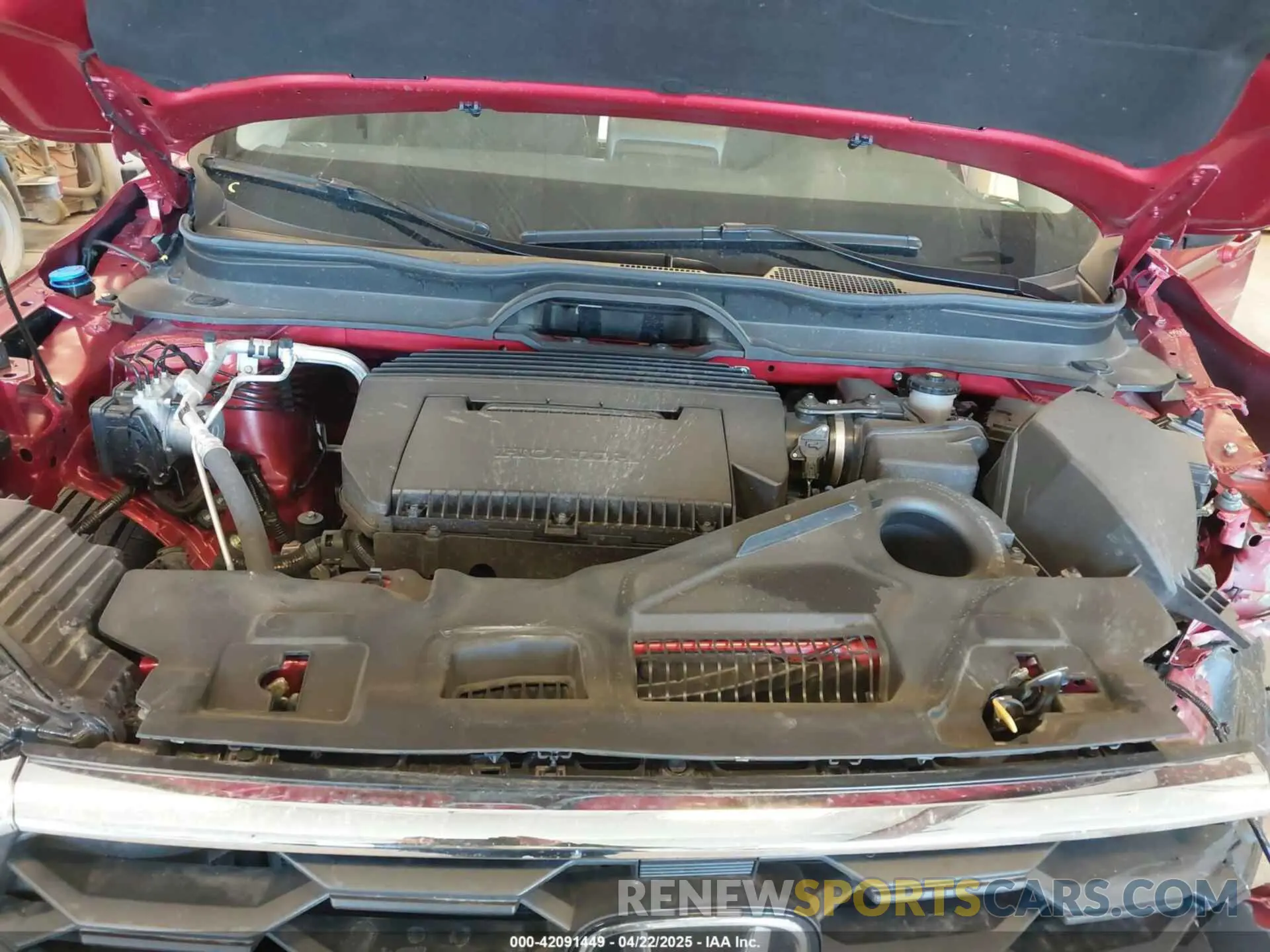 10 fotografías del automóvil dañado 5FNYG1H50PB019244 HONDA PILOT 2023