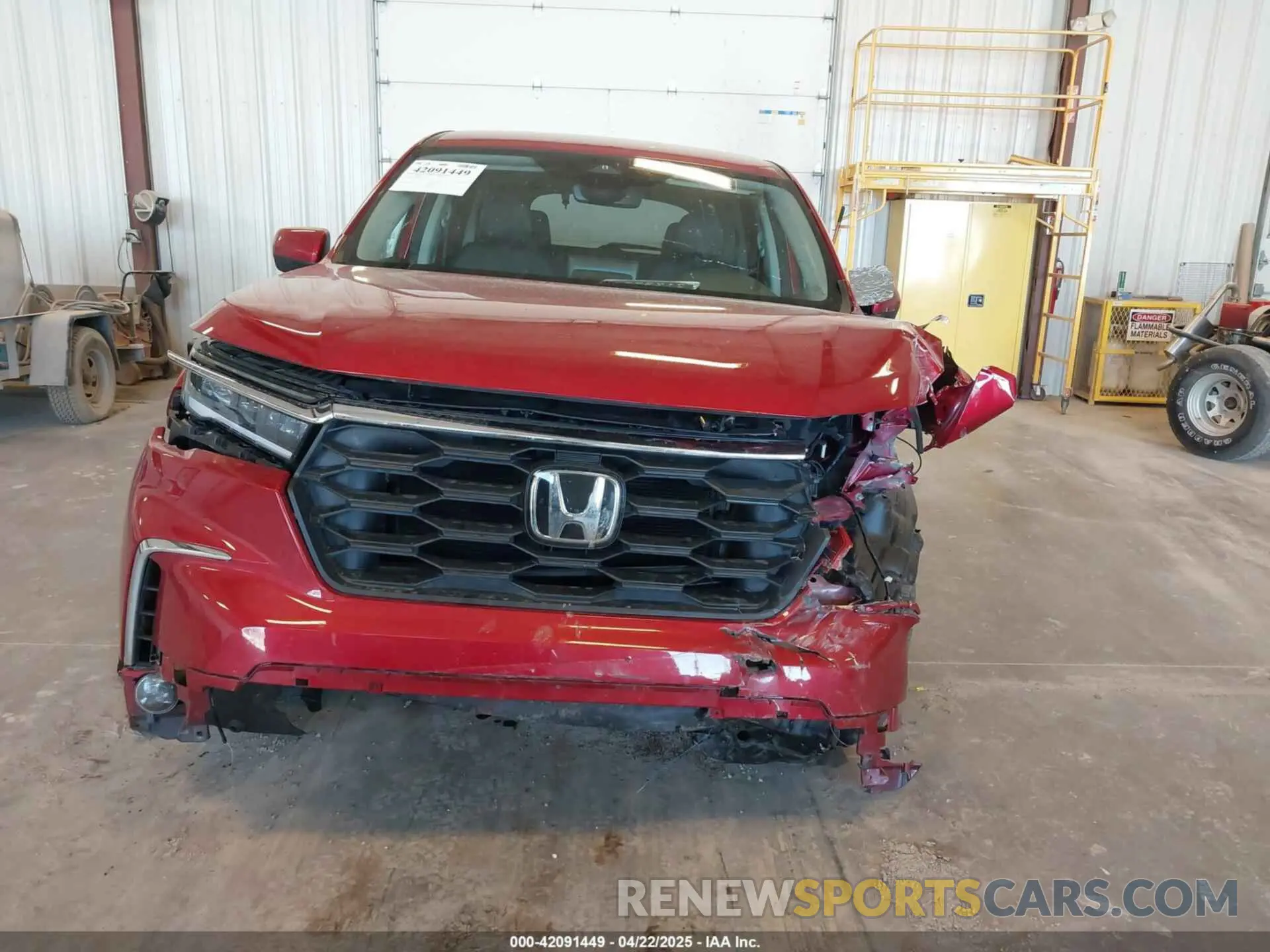 6 fotografías del automóvil dañado 5FNYG1H50PB019244 HONDA PILOT 2023