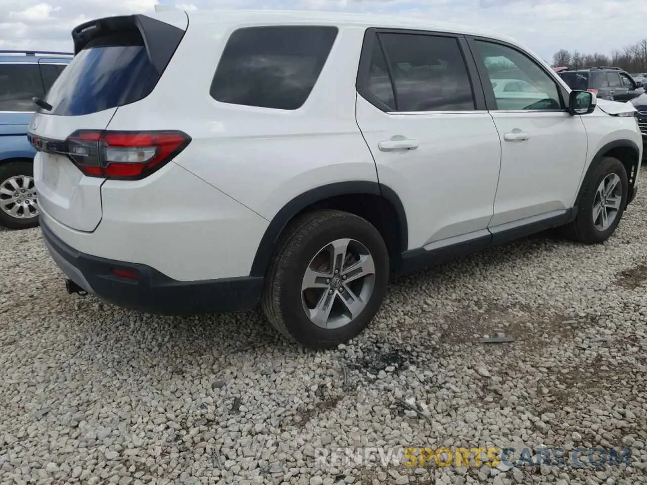 3 fotografías del automóvil dañado 5FNYG1H51PB048722 HONDA PILOT 2023
