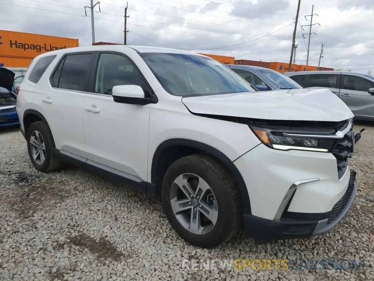 4 fotografías del automóvil dañado 5FNYG1H51PB048722 HONDA PILOT 2023