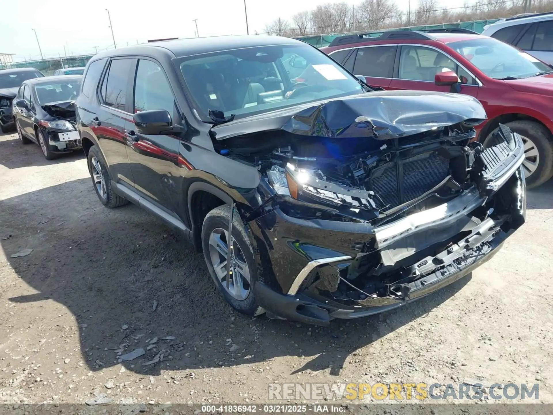 1 fotografías del automóvil dañado 5FNYG1H58PB013515 HONDA PILOT 2023
