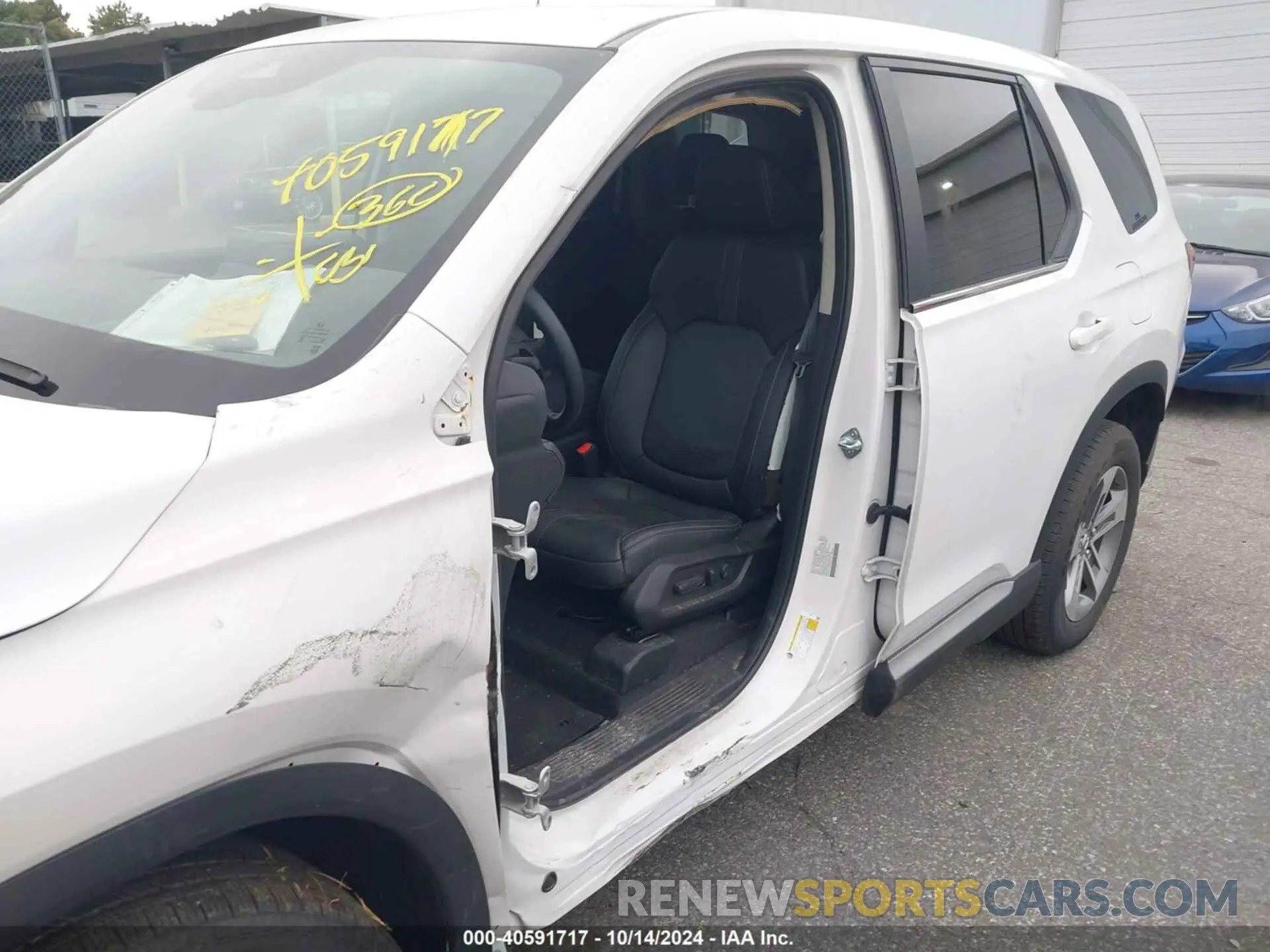 6 fotografías del automóvil dañado 5FNYG1H58PB016138 HONDA PILOT 2023