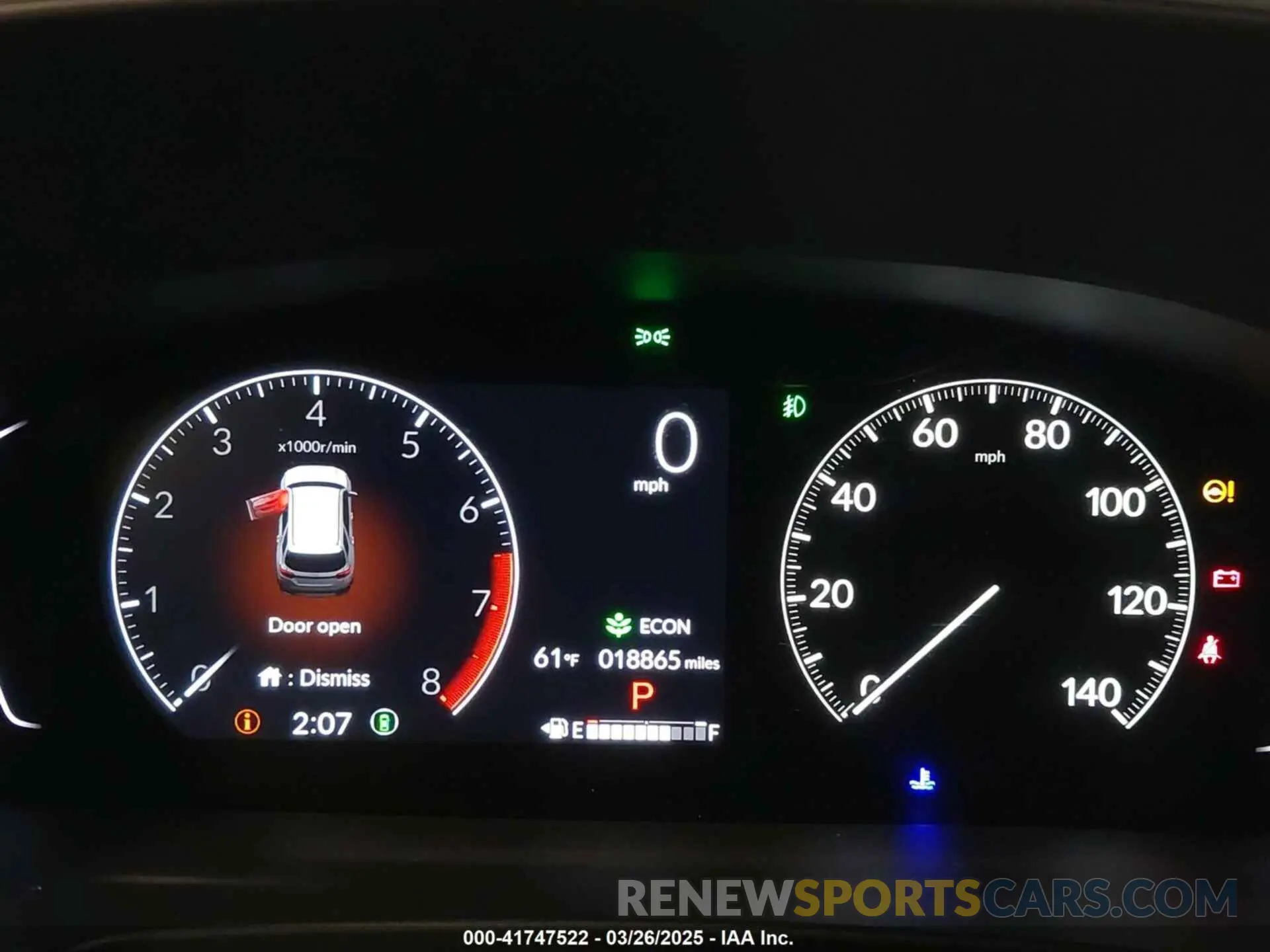 7 fotografías del automóvil dañado 5FNYG1H5XPB043275 HONDA PILOT 2023