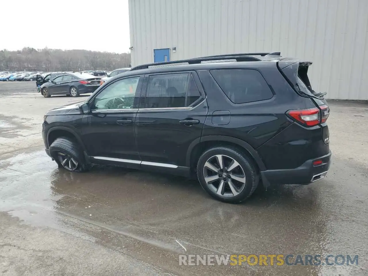 2 fotografías del automóvil dañado 5FNYG1H74PB001122 HONDA PILOT 2023