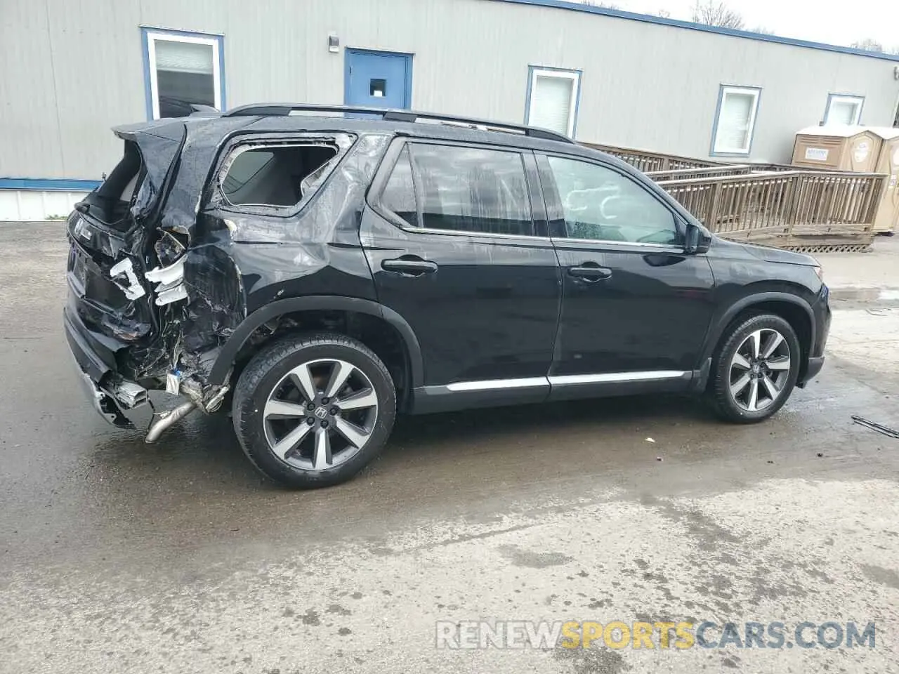 3 fotografías del automóvil dañado 5FNYG1H74PB001122 HONDA PILOT 2023