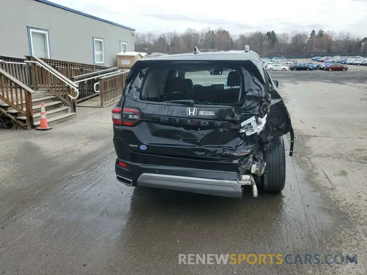 6 fotografías del automóvil dañado 5FNYG1H74PB001122 HONDA PILOT 2023