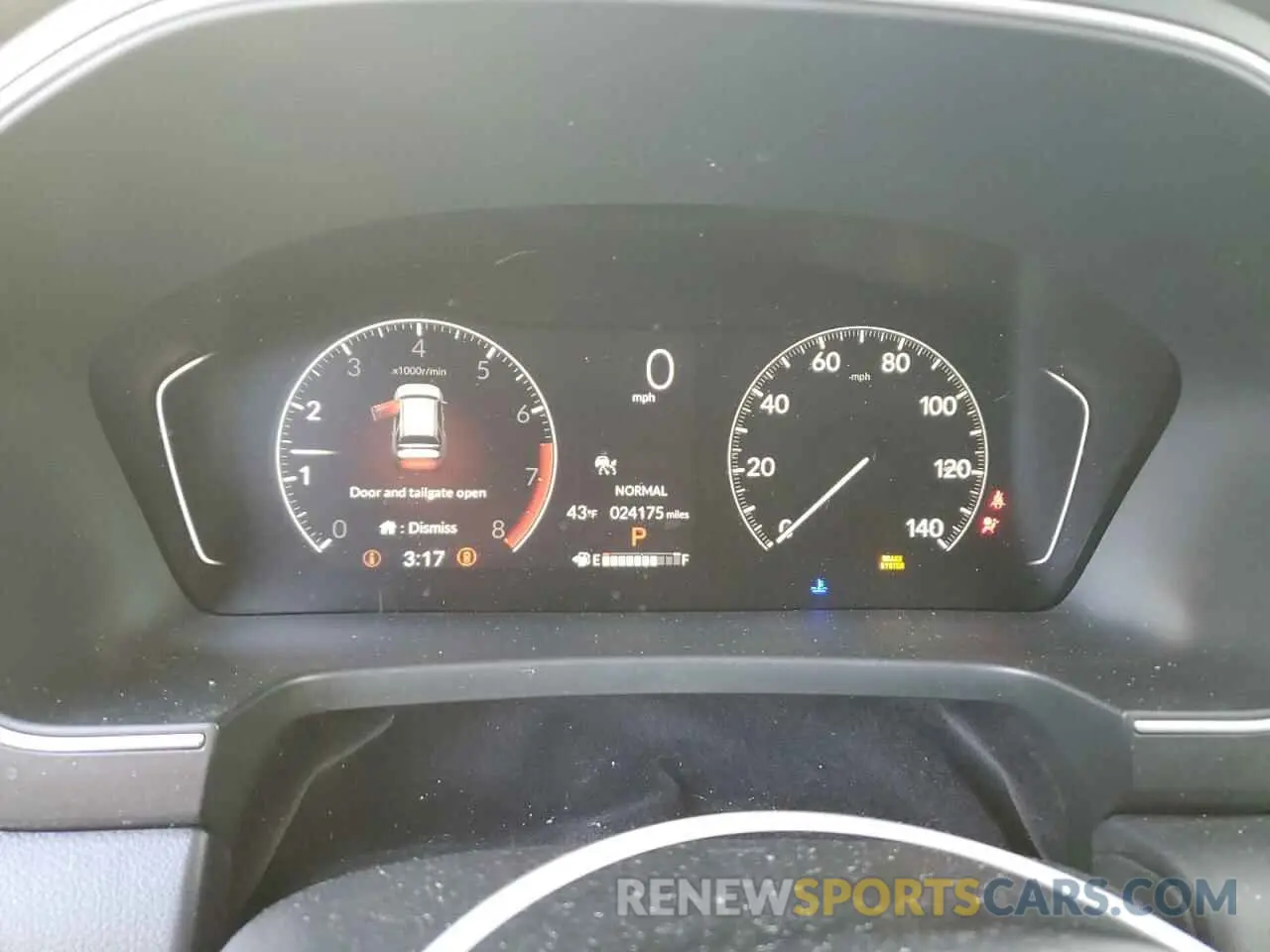 9 fotografías del automóvil dañado 5FNYG1H76PB023316 HONDA PILOT 2023
