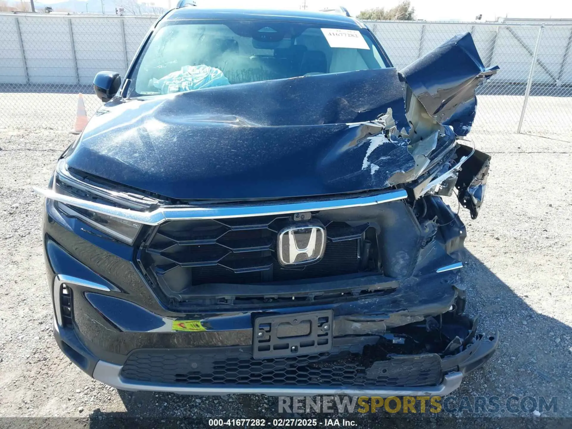 12 fotografías del automóvil dañado 5FNYG1H80PB007959 HONDA PILOT 2023