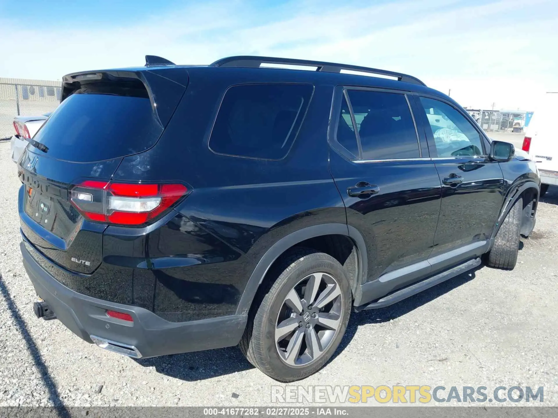4 fotografías del automóvil dañado 5FNYG1H80PB007959 HONDA PILOT 2023