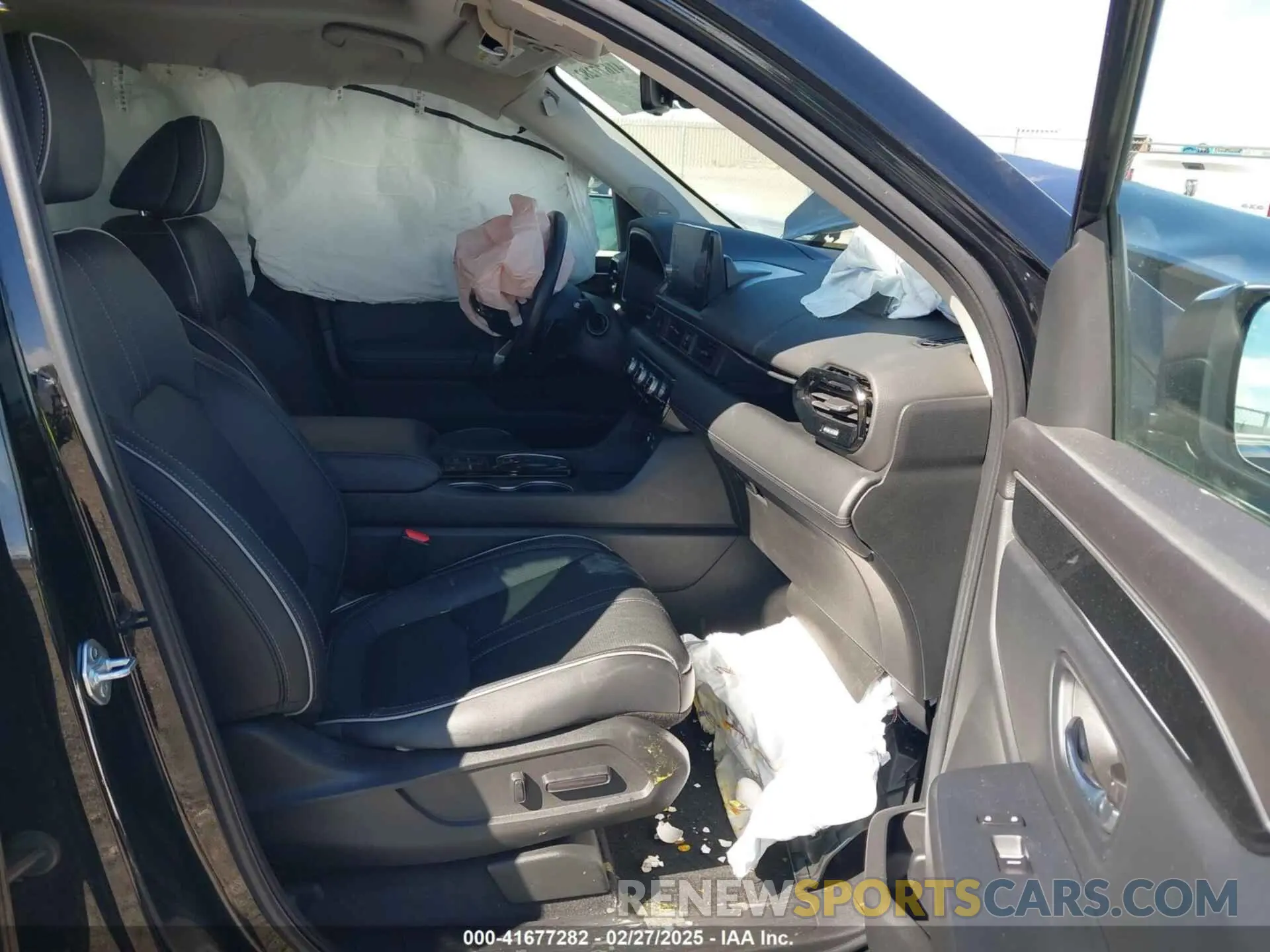 5 fotografías del automóvil dañado 5FNYG1H80PB007959 HONDA PILOT 2023