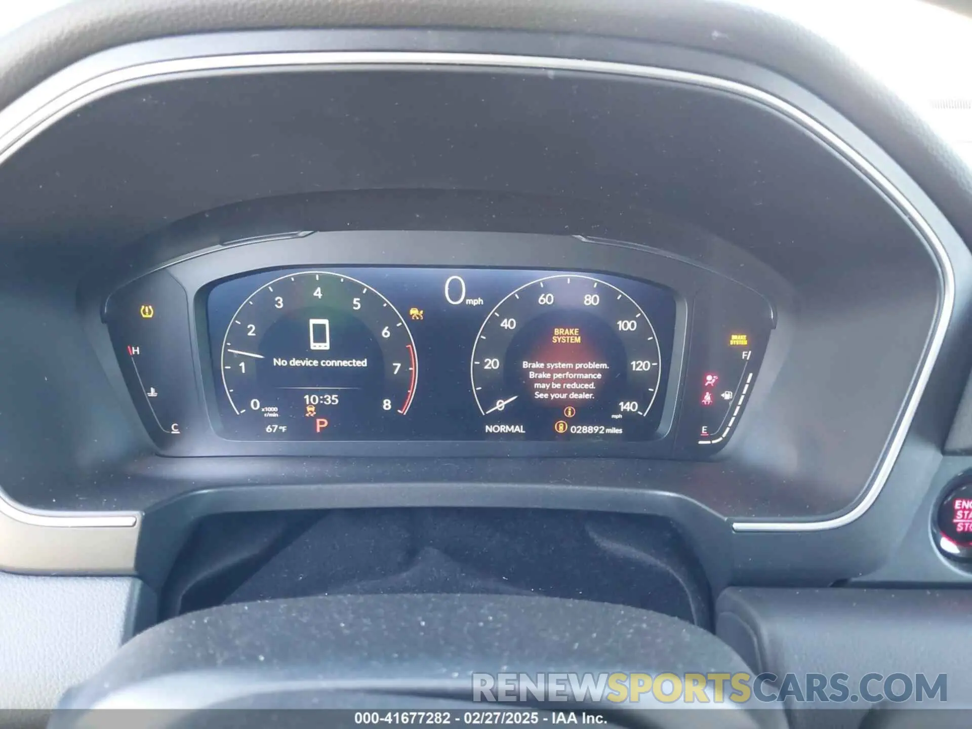 7 fotografías del automóvil dañado 5FNYG1H80PB007959 HONDA PILOT 2023