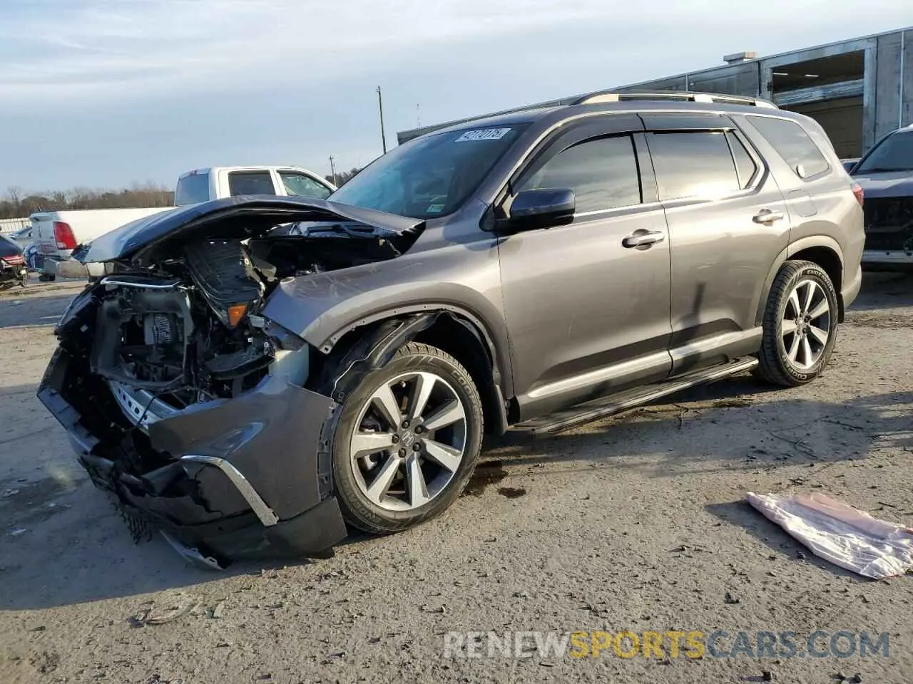 1 fotografías del automóvil dañado 5FNYG1H82PB046598 HONDA PILOT 2023