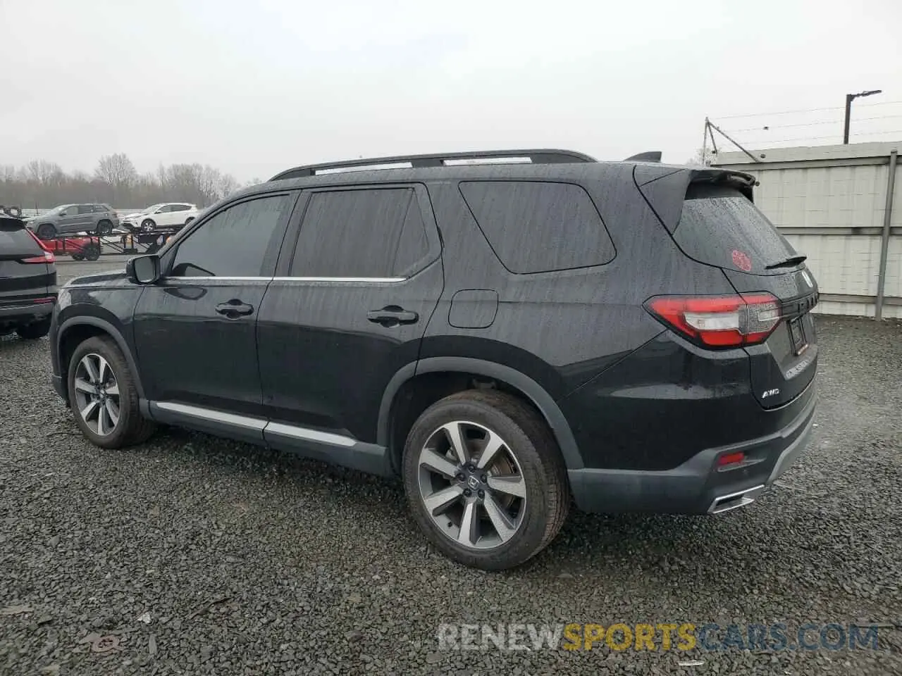 2 fotografías del automóvil dañado 5FNYG1H84PB008984 HONDA PILOT 2023
