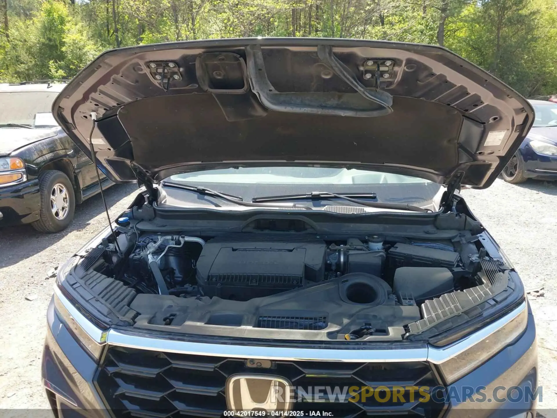 10 fotografías del automóvil dañado 5FNYG1H85PB035840 HONDA PILOT 2023